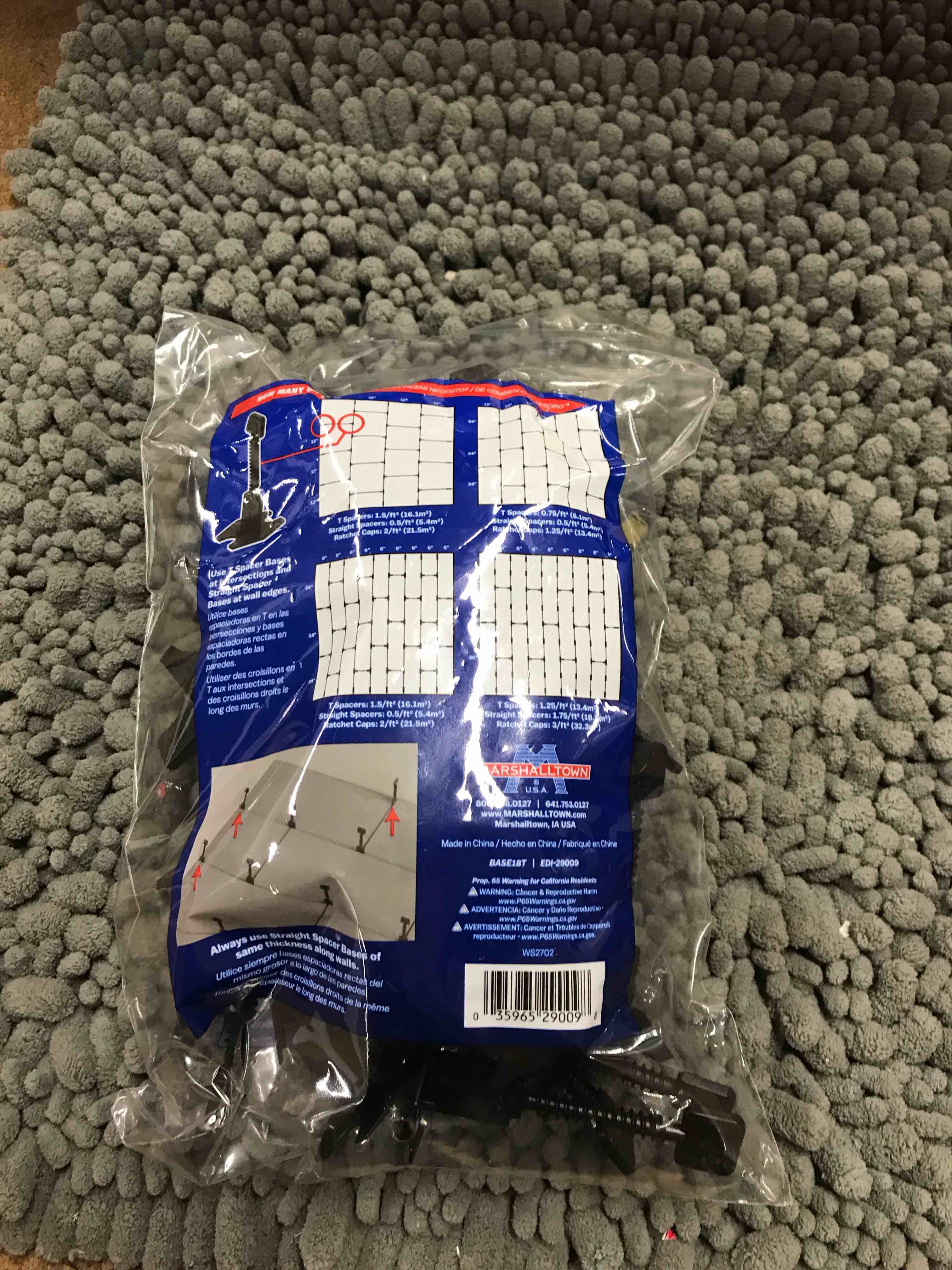 Condition photo showing New/Like New for 1/8 in spacer bases