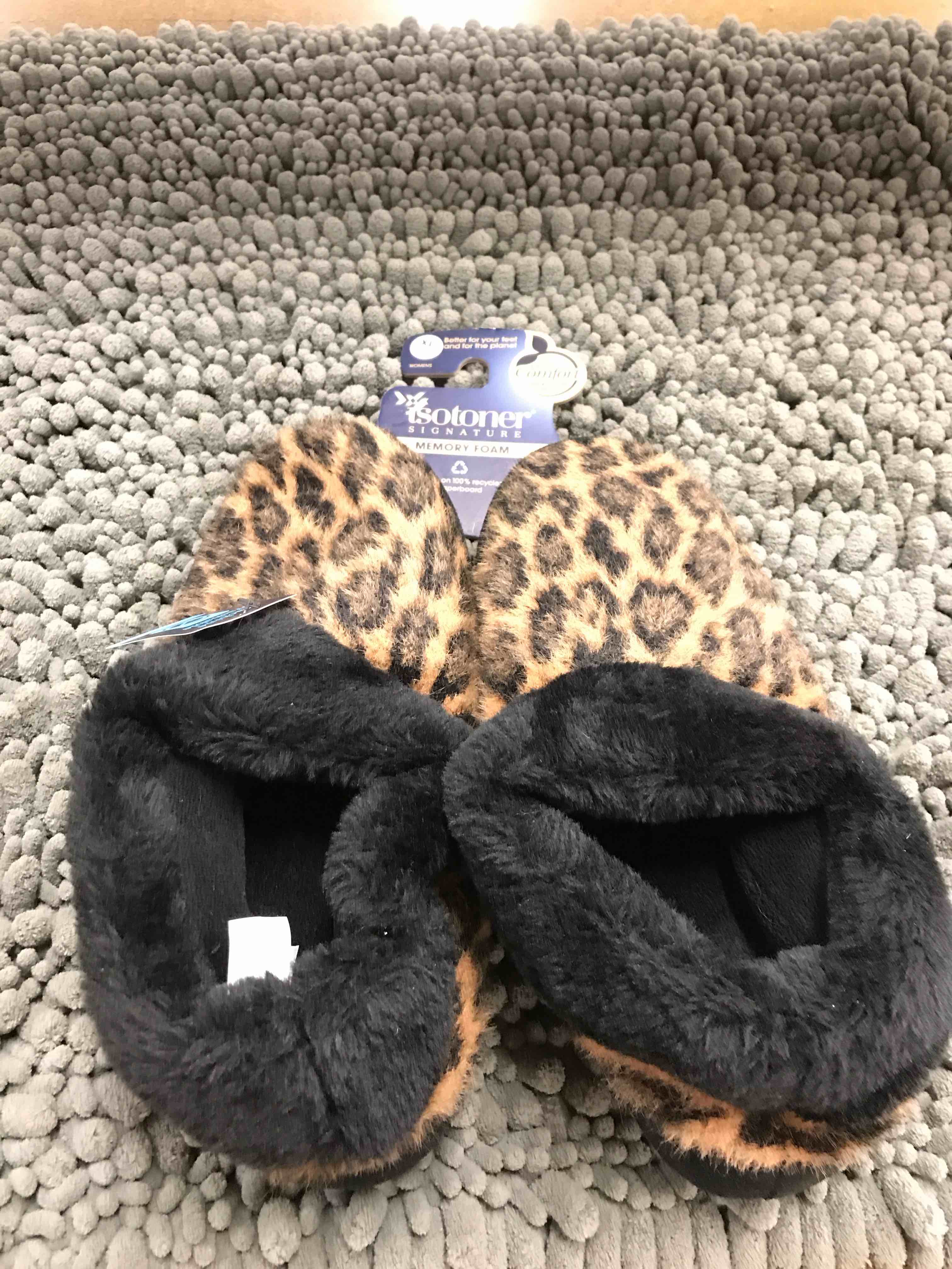 Isotoner Memory Foam Slippers