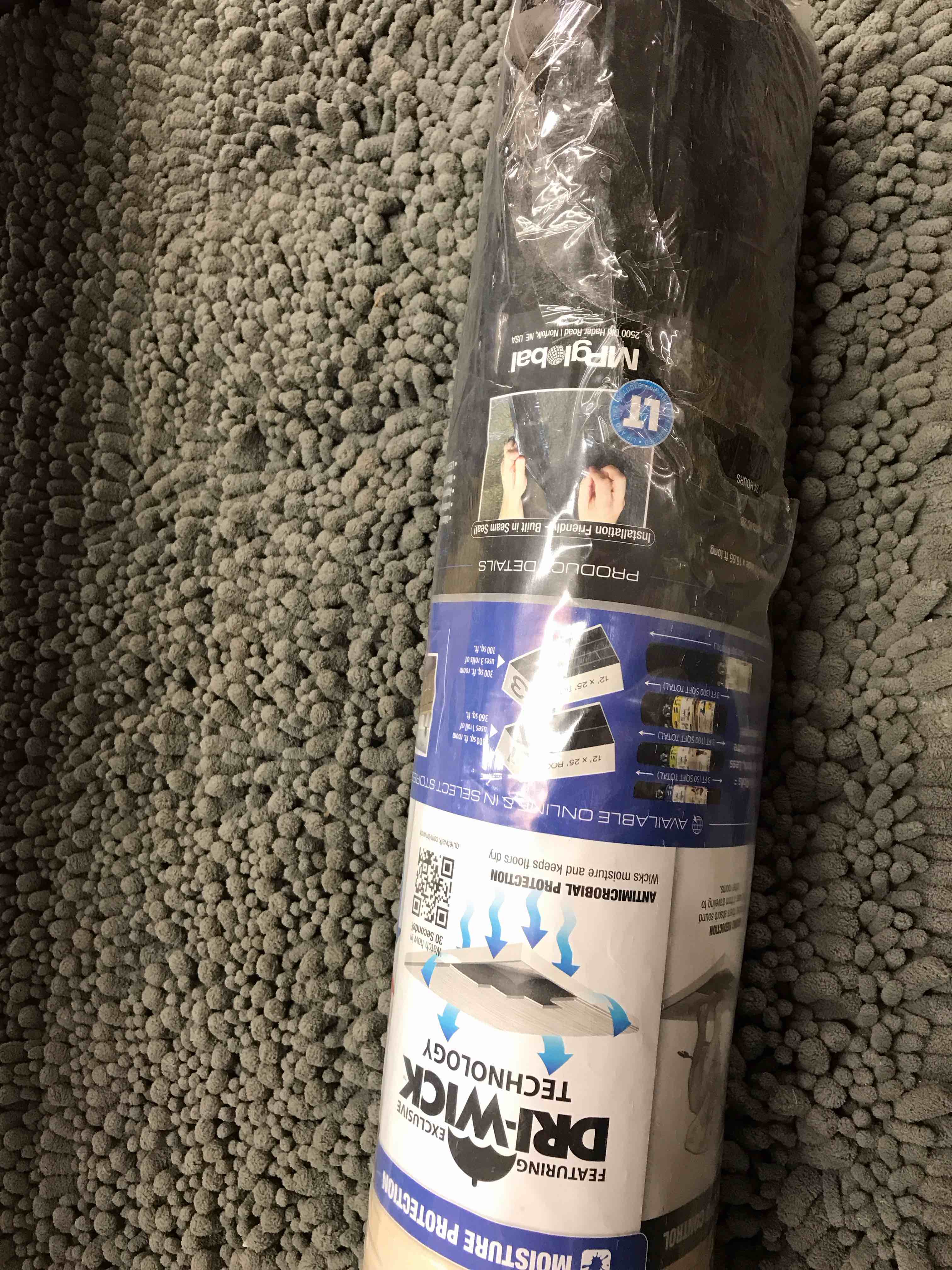 Condition photo showing New/Like New for quietwalk lv 50 – premium underlayment for luxury vinyl, laminate & engineered wood flooring (50 sq. ft. roll)