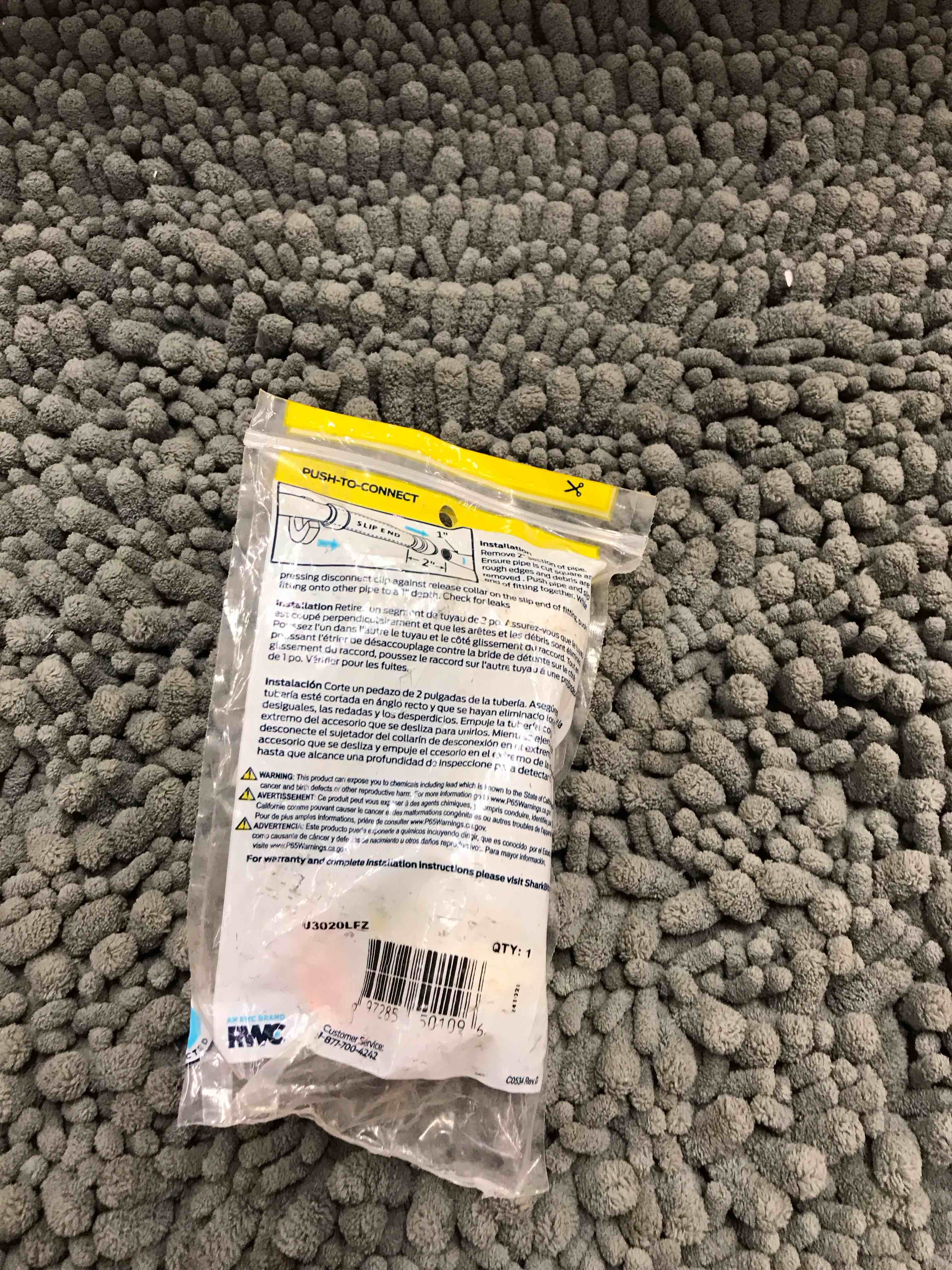 Condition photo showing New/Like New for shark bite 1”x1” copper cpvc