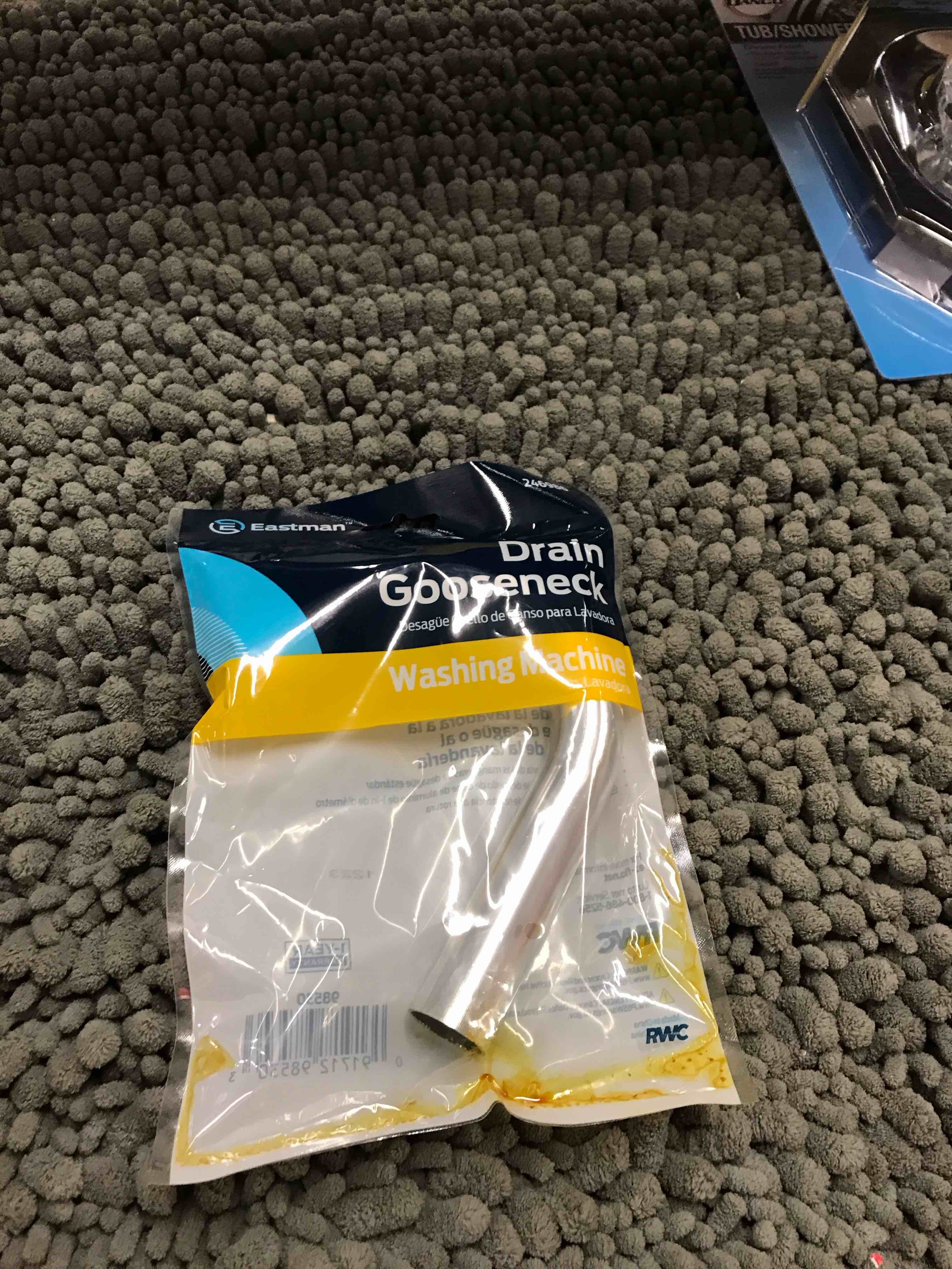 washing machine drain gooseneck