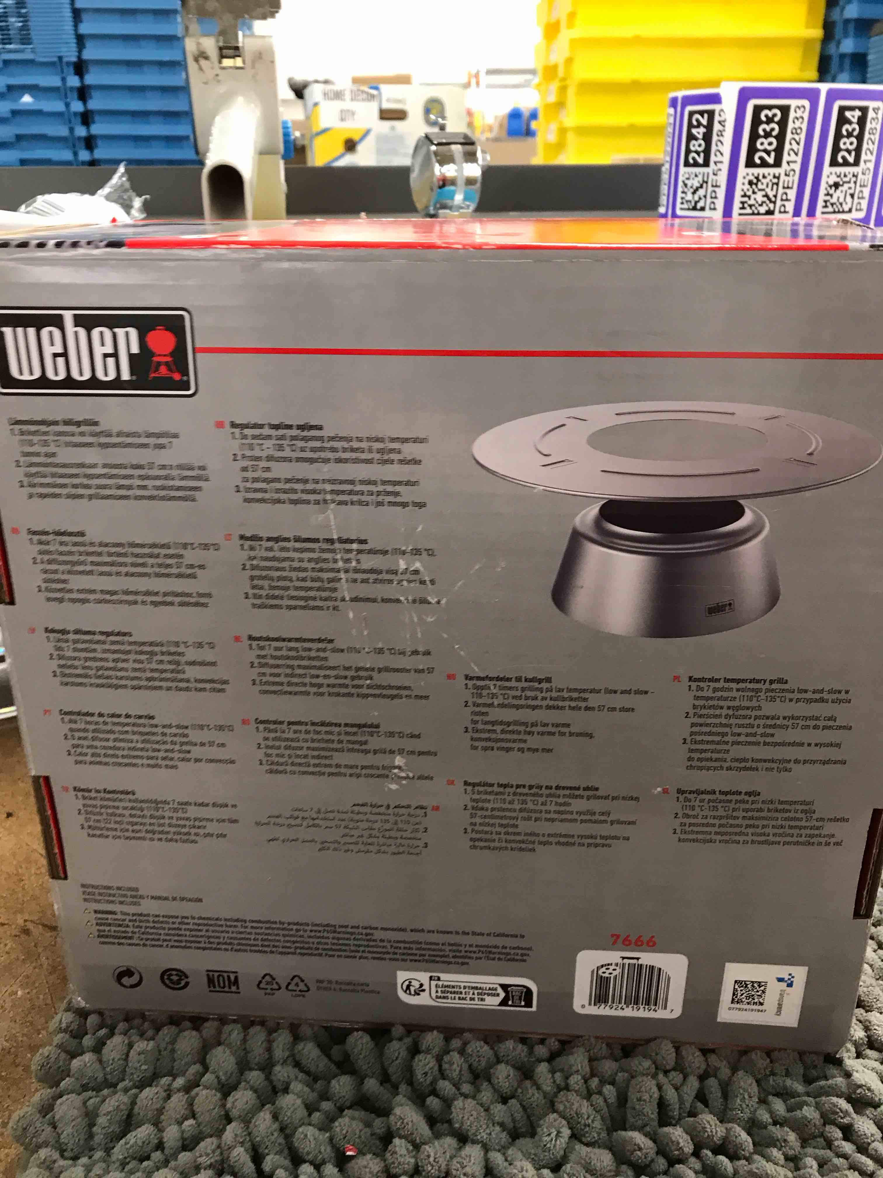 Condition photo showing New/Like New for weber charcoal heat controller