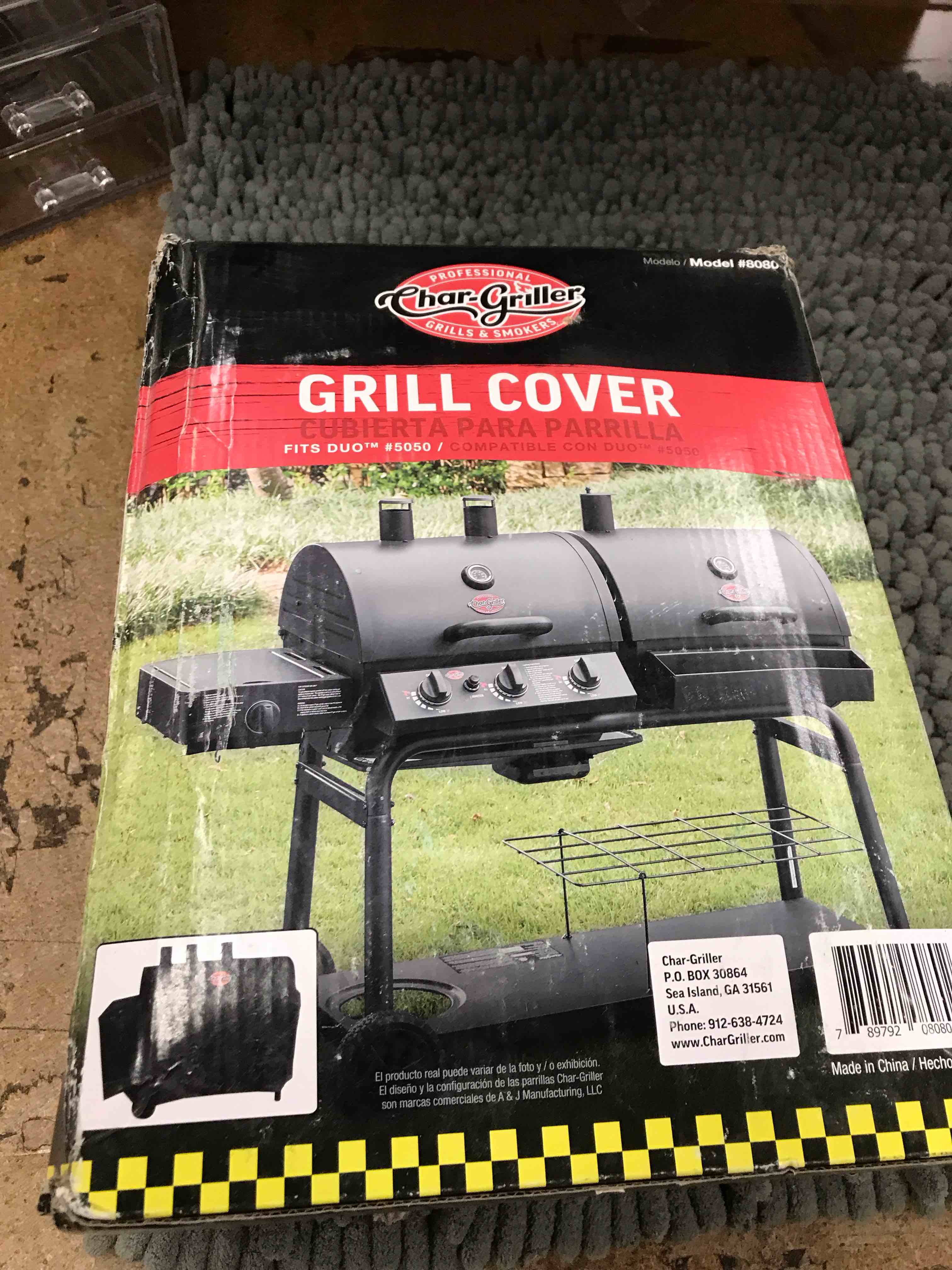 grill cover-fits duo