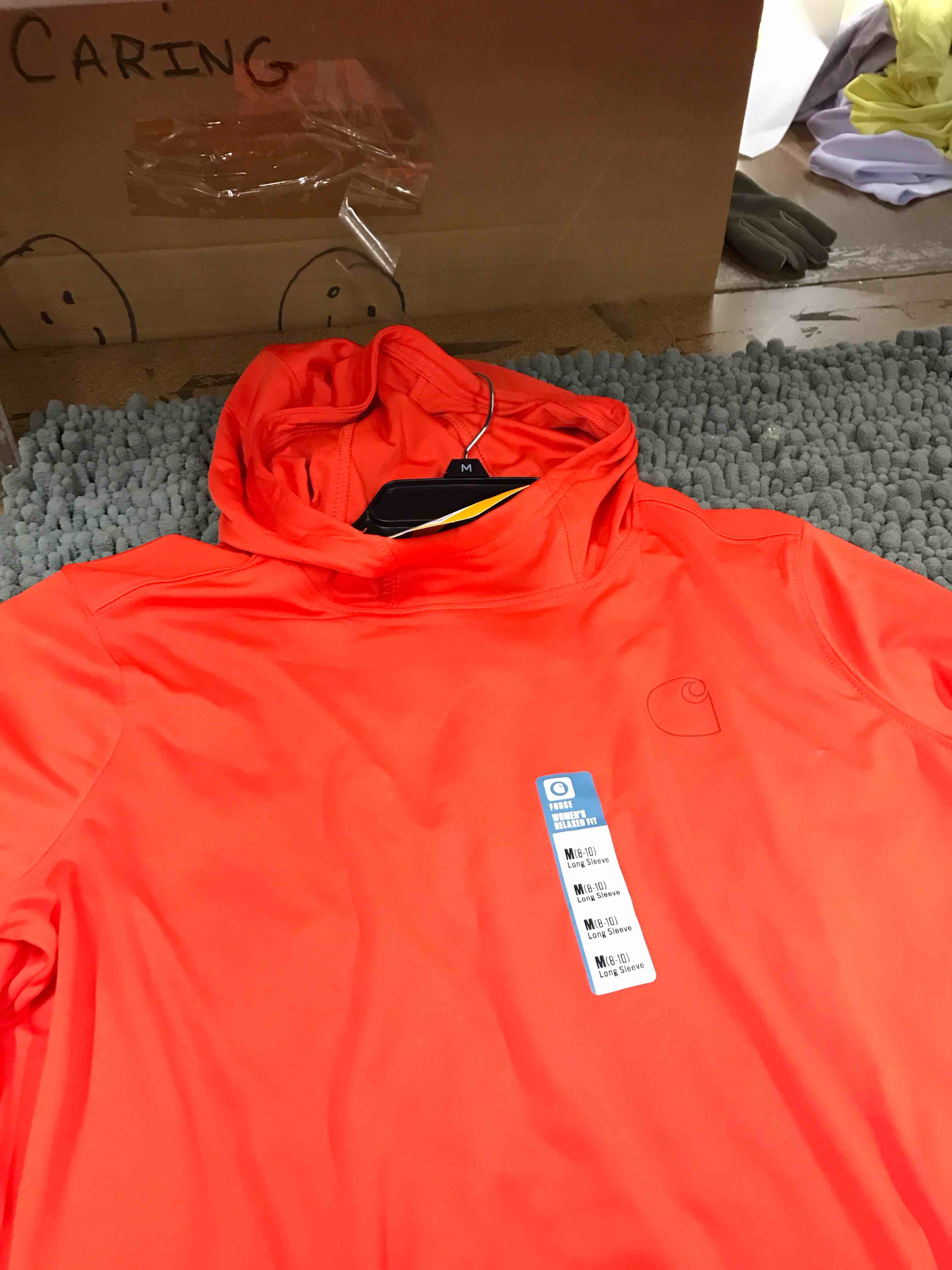 Condition photo showing New/Like New for carhartt women's 106236 women's force® sun defender lightweight long-sl