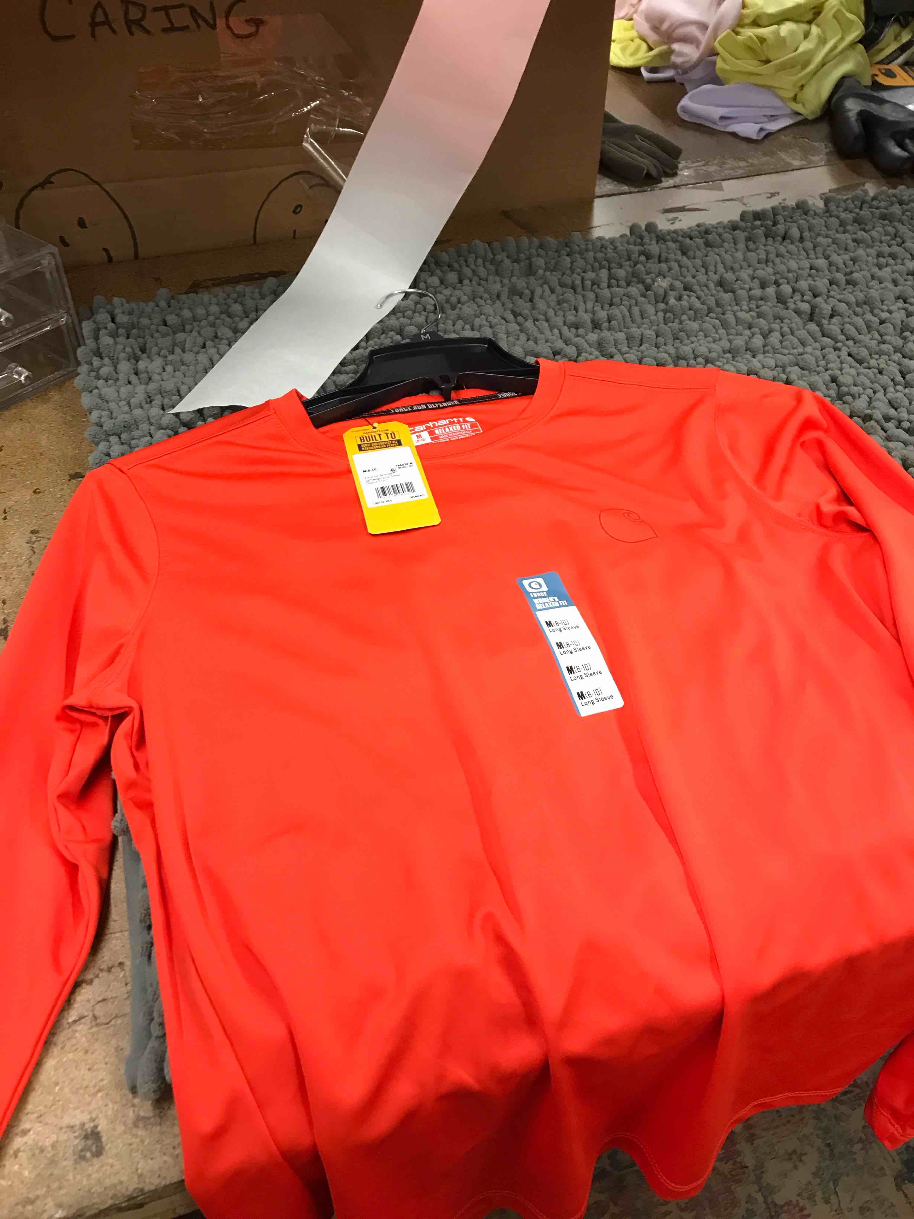 Condition photo showing New/Like New for carhartt women's 106632 women's force® sun defender™ relaxed