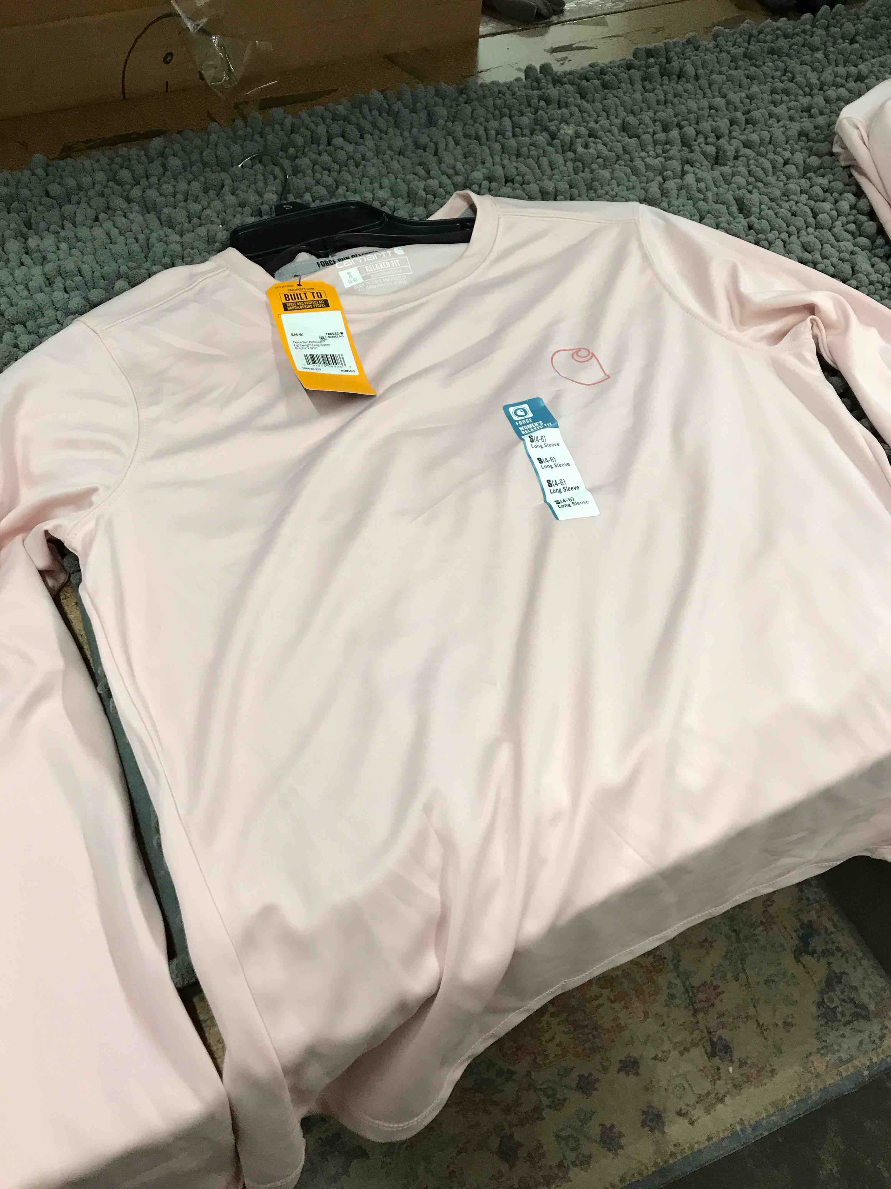 Condition photo showing New/Like New for carhartt women's 106632 women's force® sun defender™ relaxed