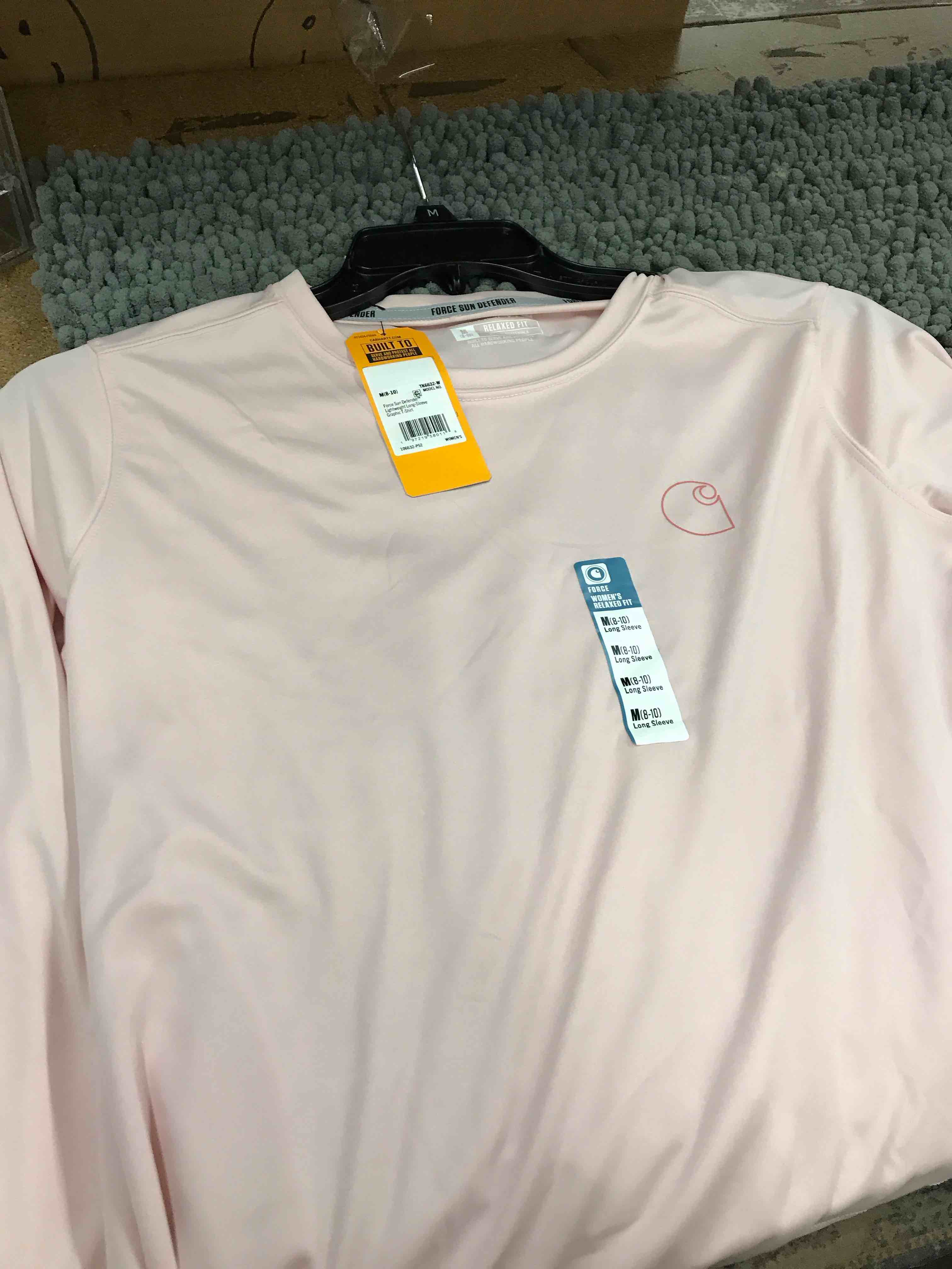 Condition photo showing New/Like New for carhartt women's 106632 women's force® sun defender™ relaxed
