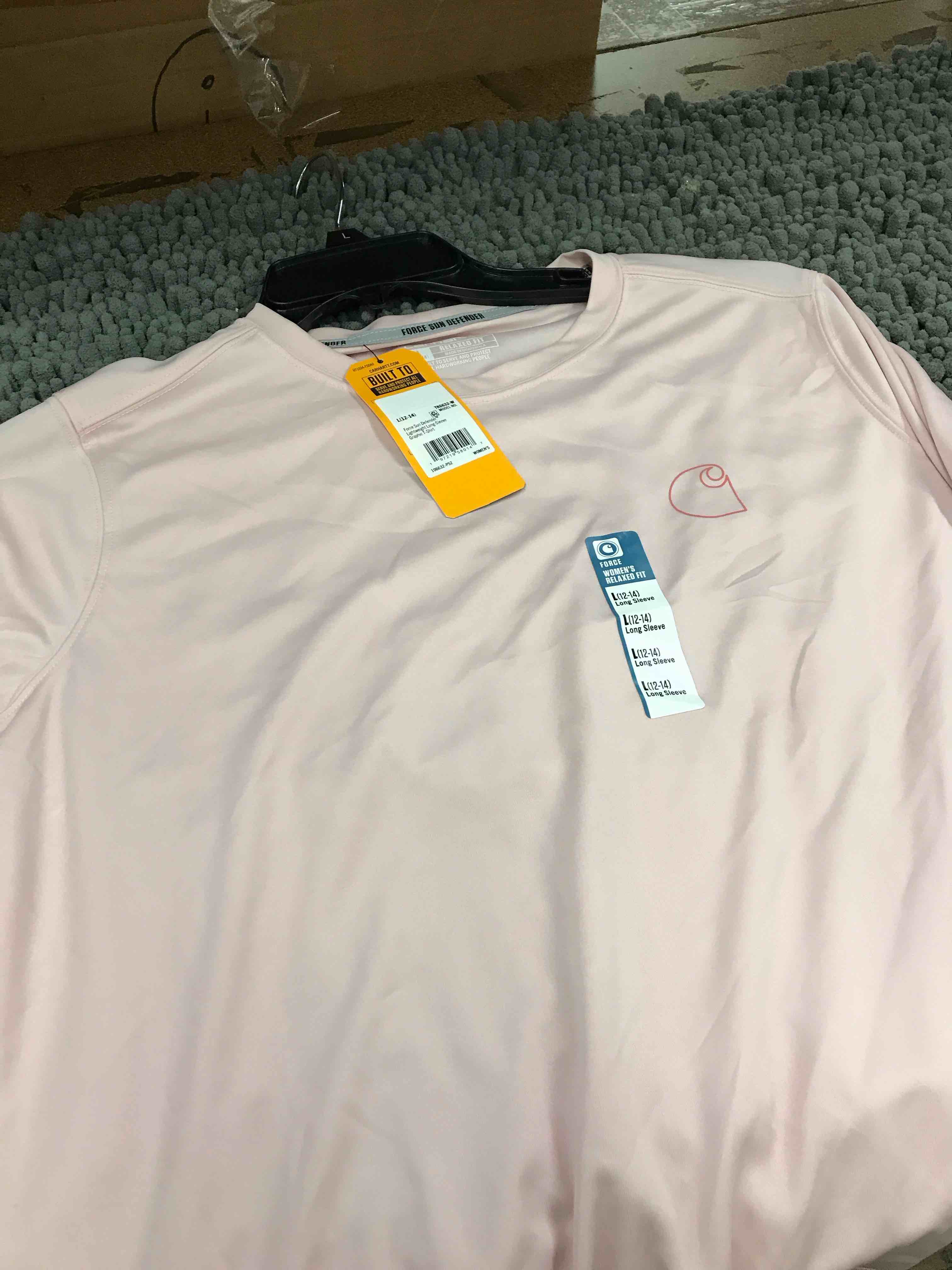 Condition photo showing New/Like New for carhartt women's 106632 women's force® sun defender™ relaxed