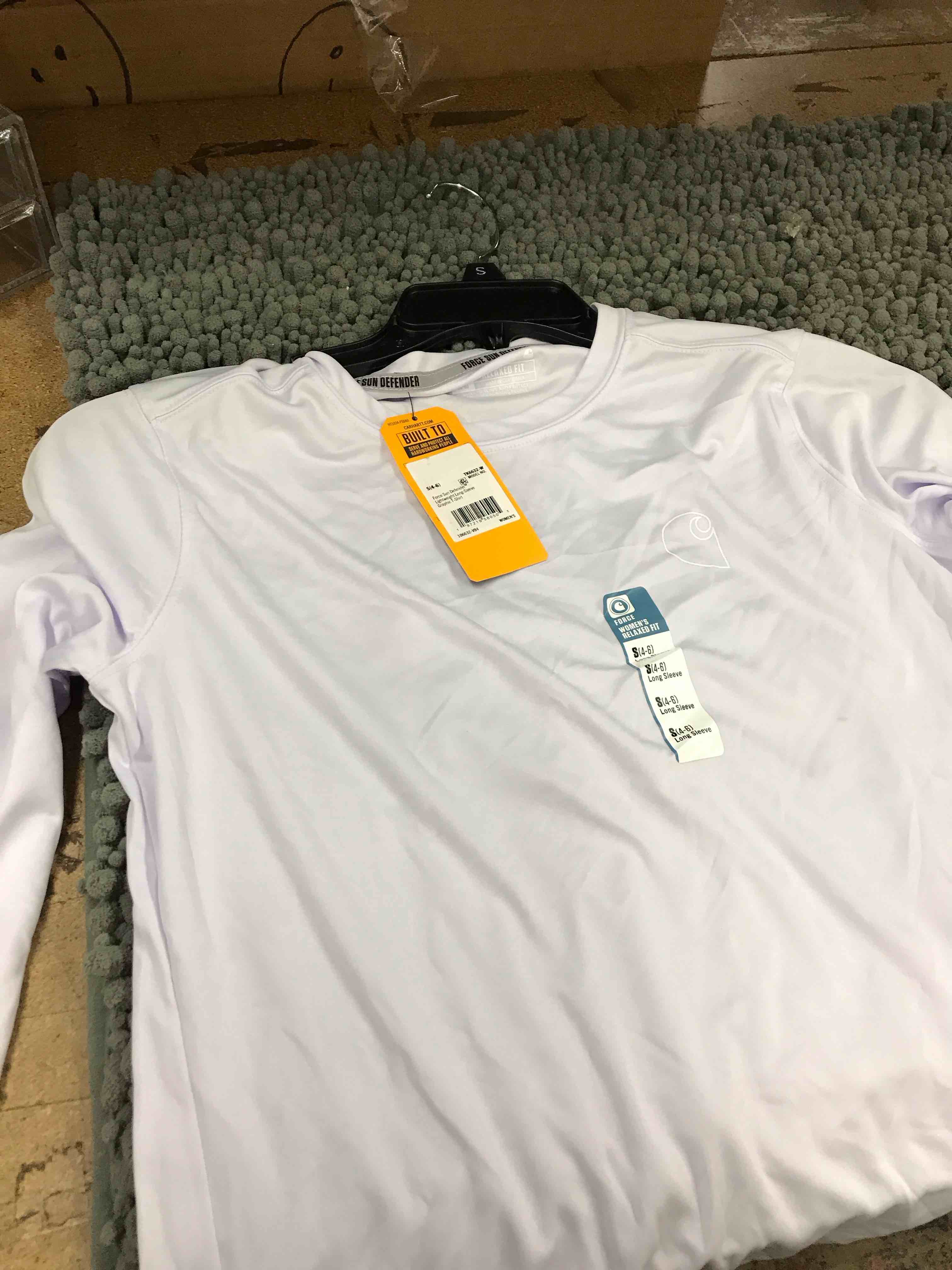 Condition photo showing New/Like New for carhartt women's 106632 women's force® sun defender™ relaxed