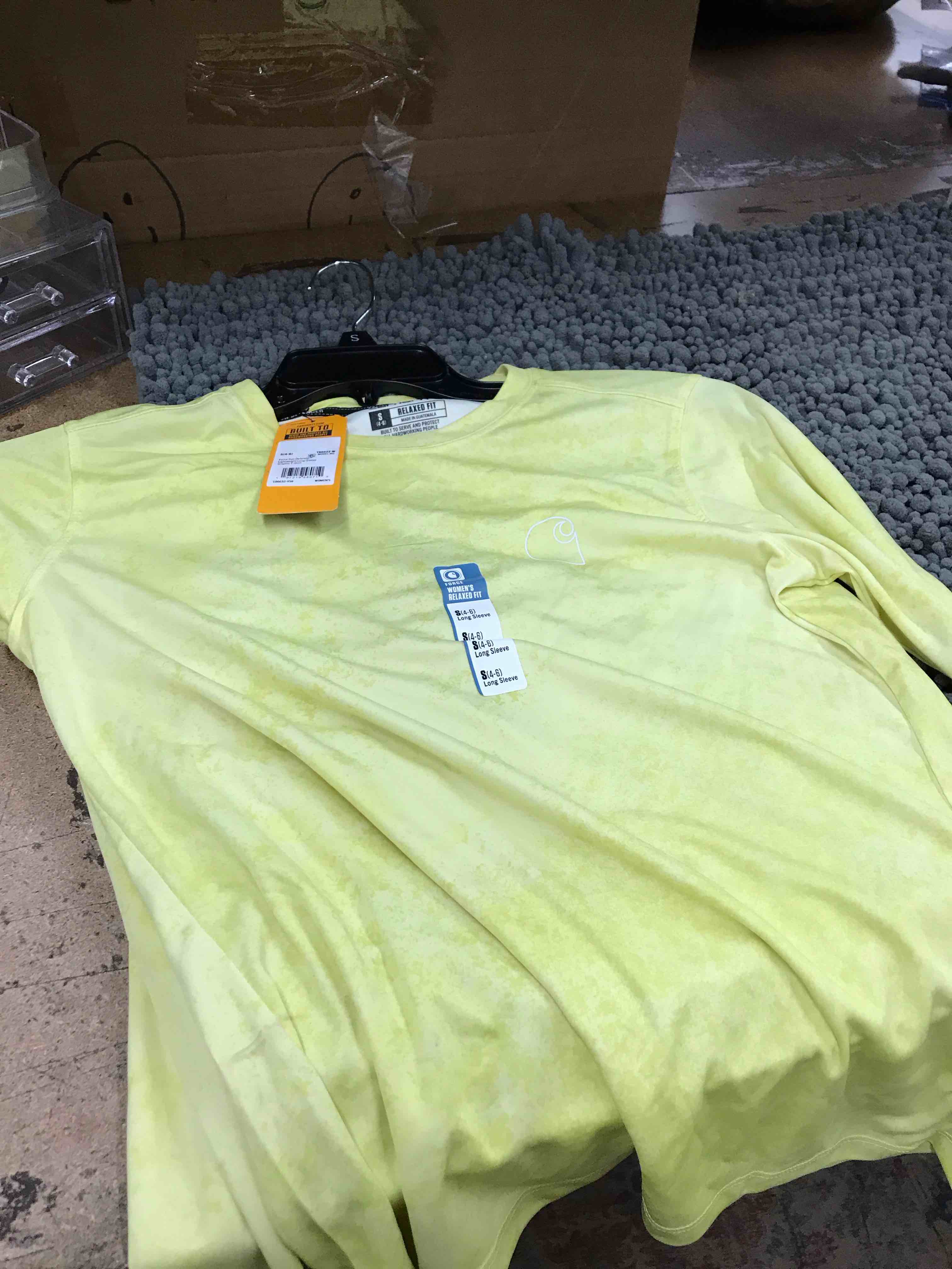 Condition photo showing New/Like New for carhartt women's 106632 women's force® sun defender™ relaxed