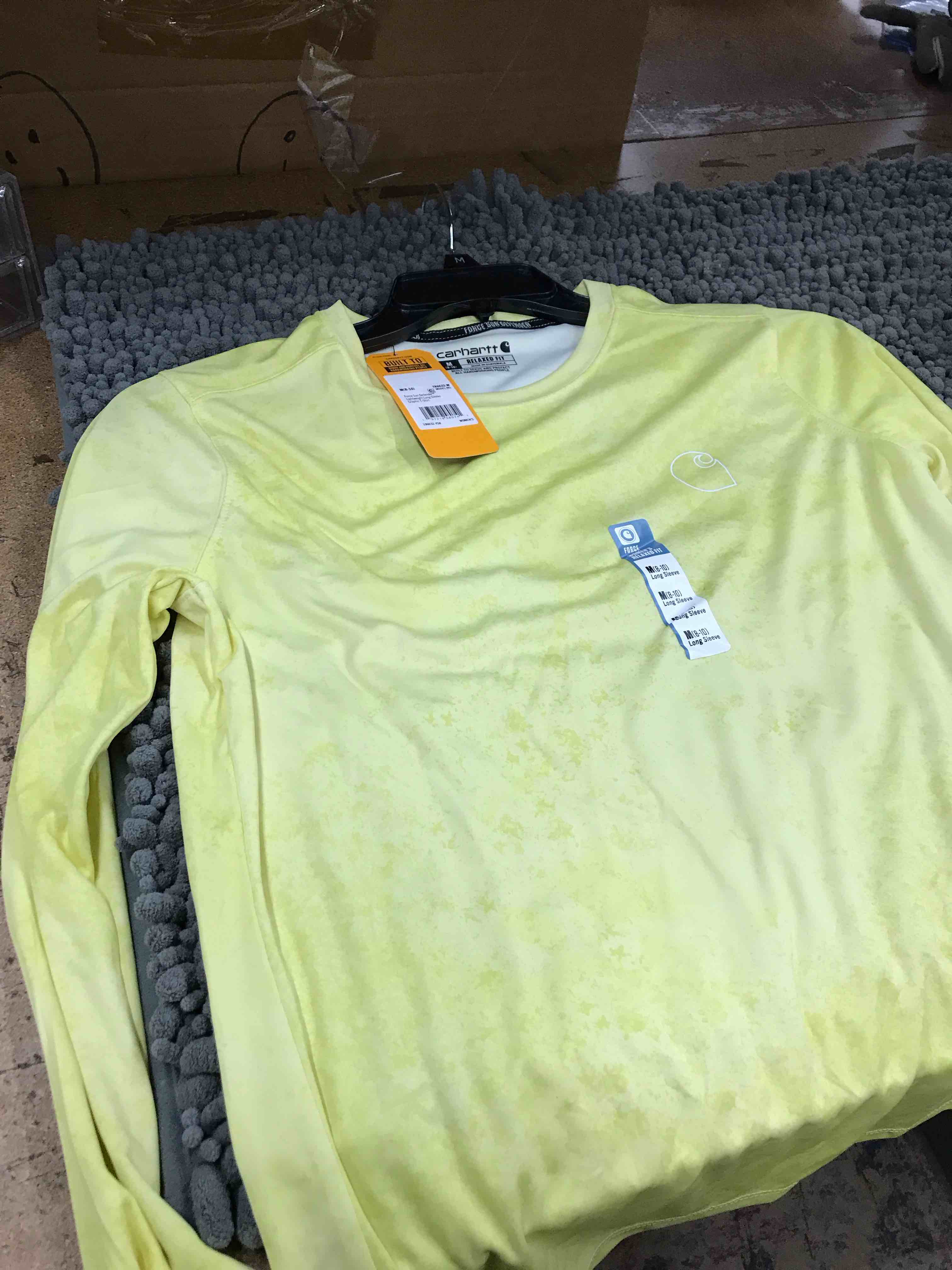 Condition photo showing New/Like New for carhartt women's 106632 women's force® sun defender™ relaxed