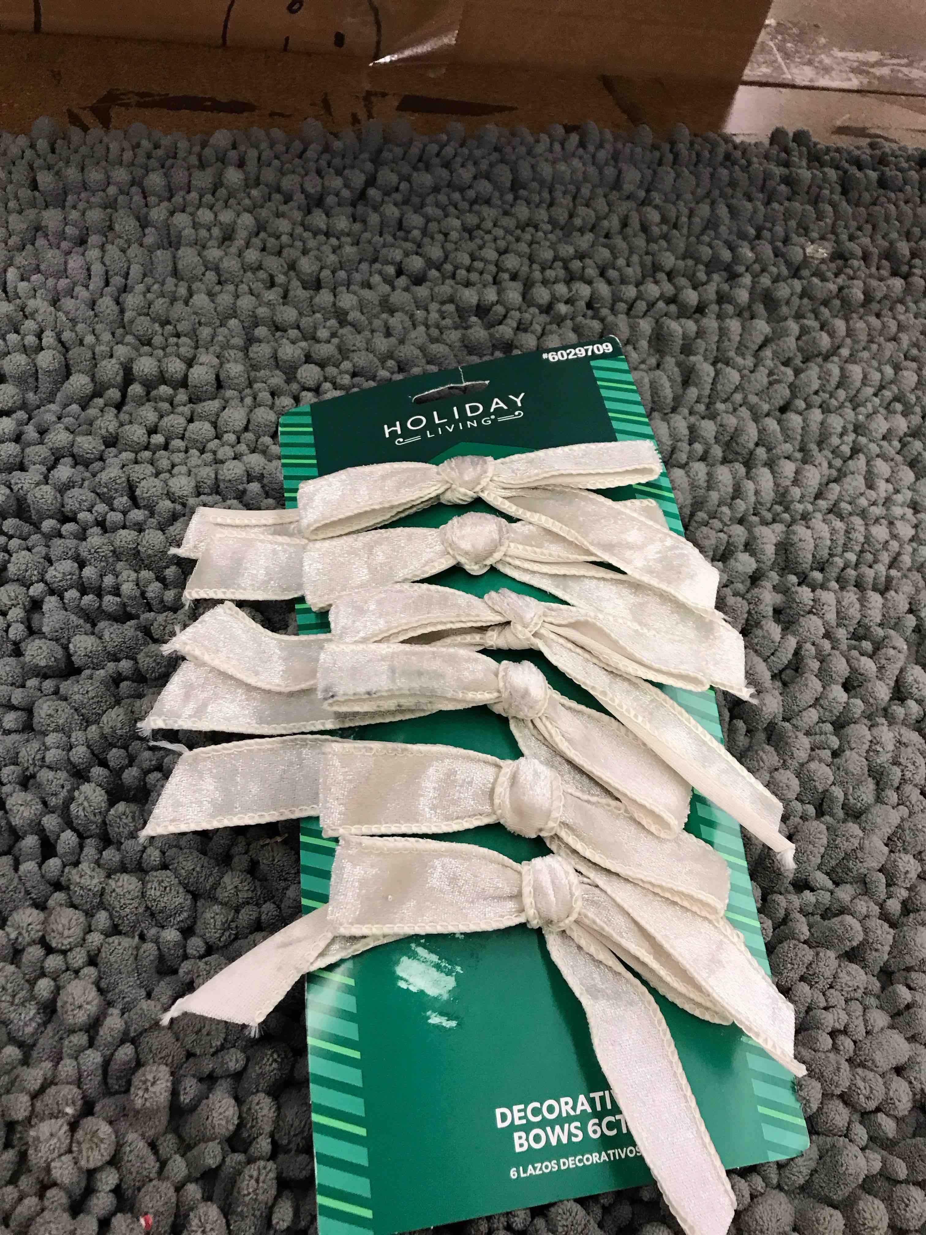 holiday living 6ct decorative bows