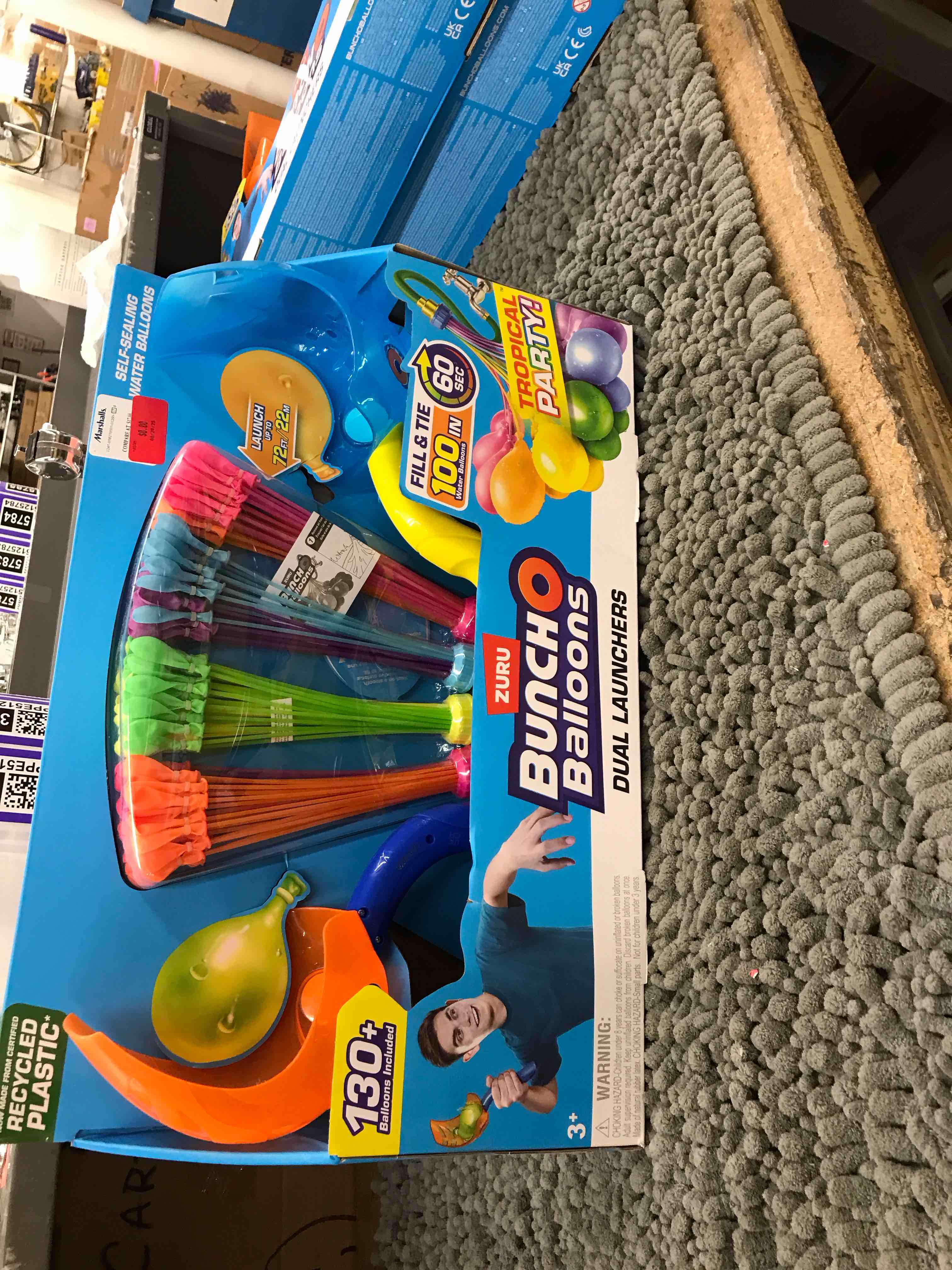 dual launchers balloons