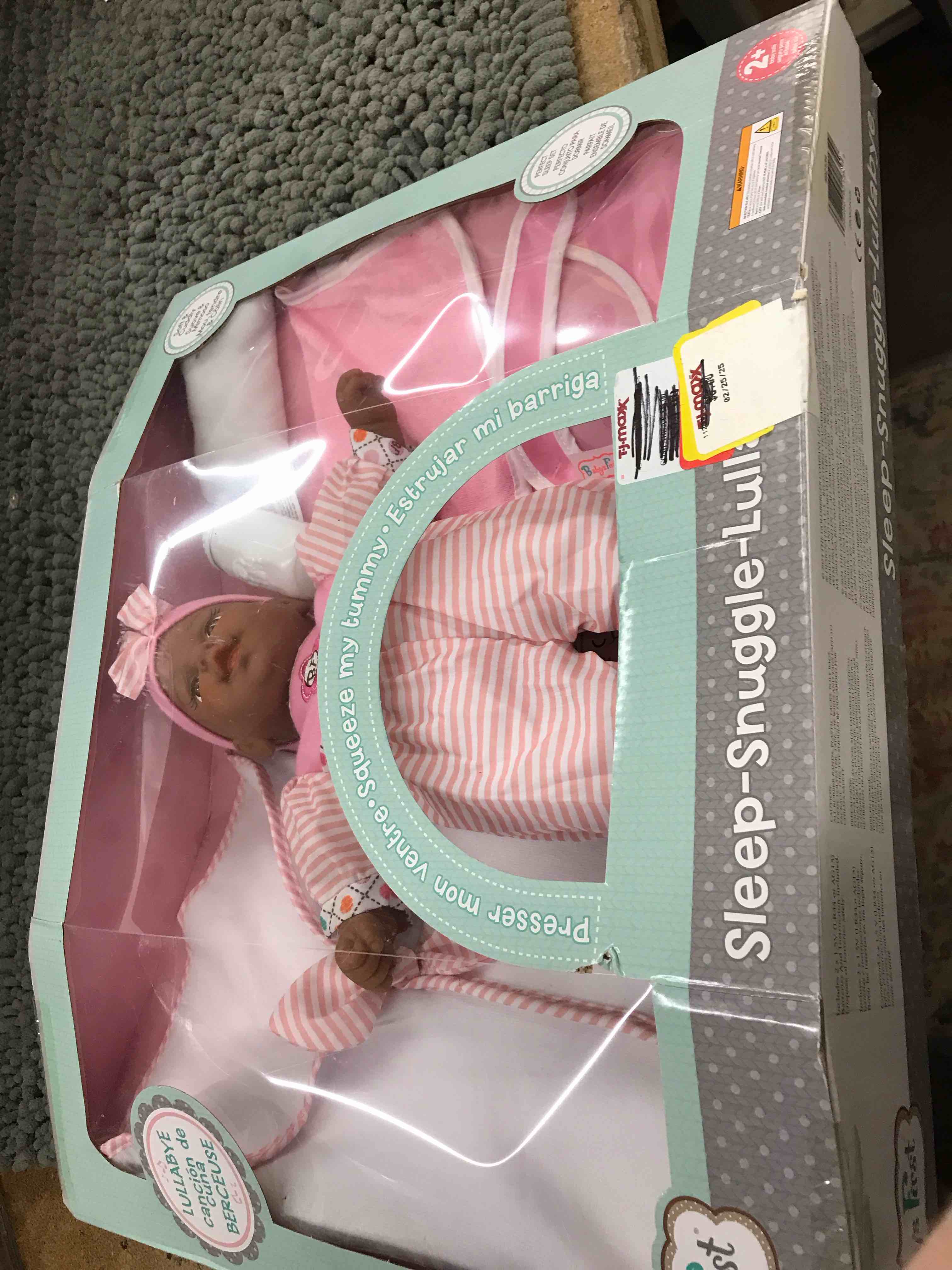 sleep snuggle-lullaby doll