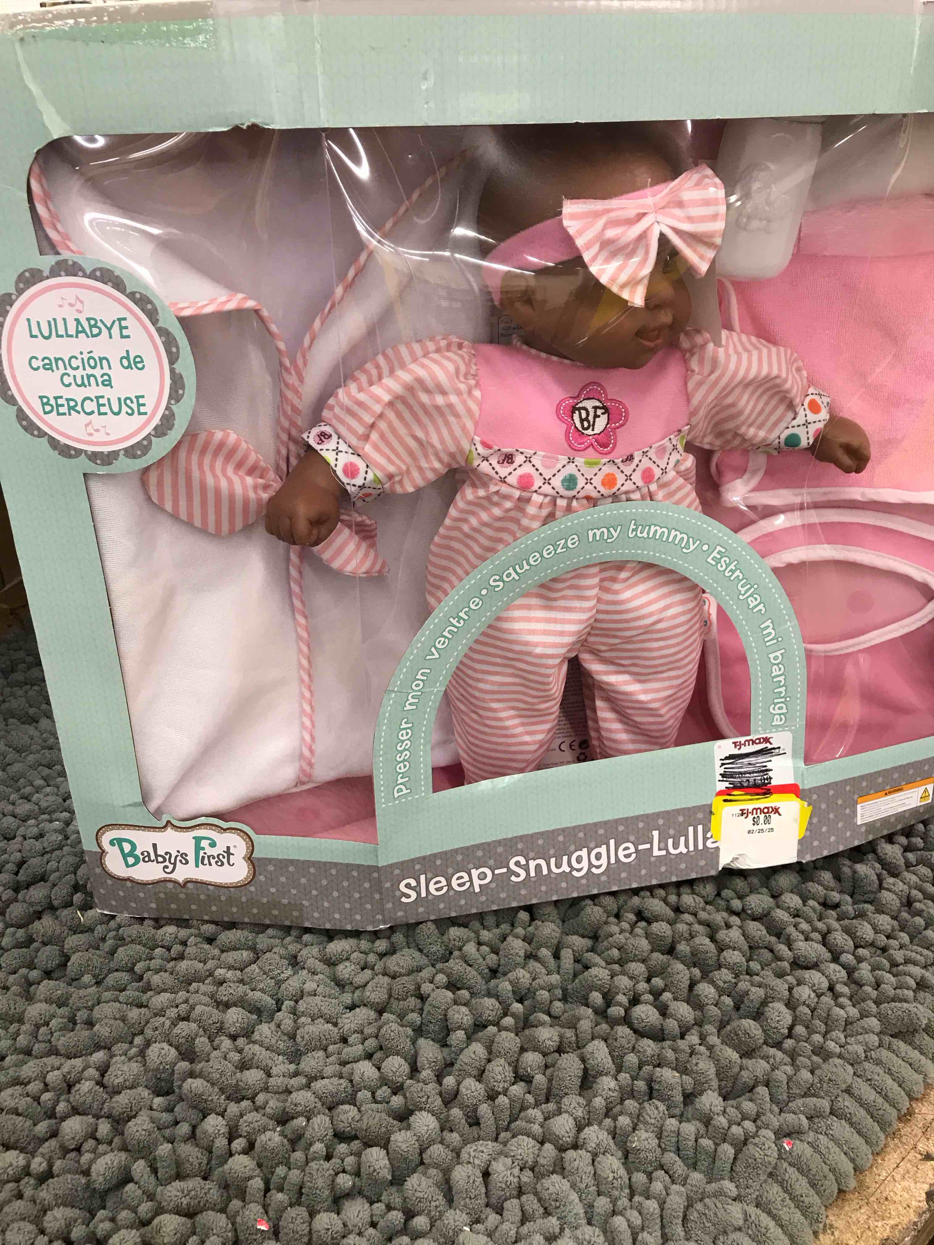 sleep snuggle-lullaby doll