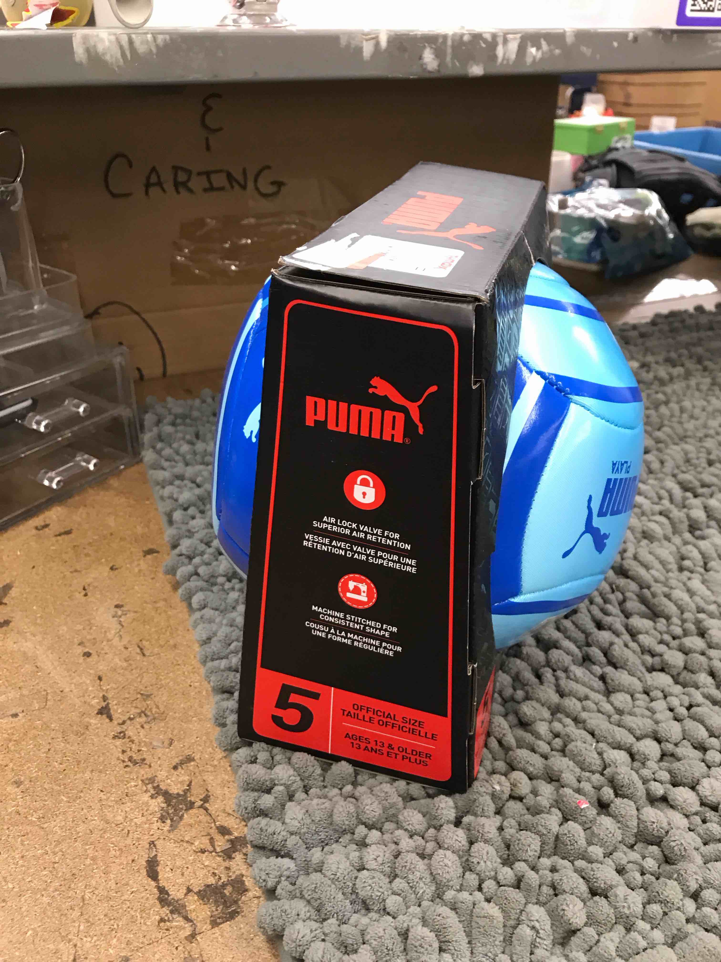 Condition photo showing New/Like New for puma ball