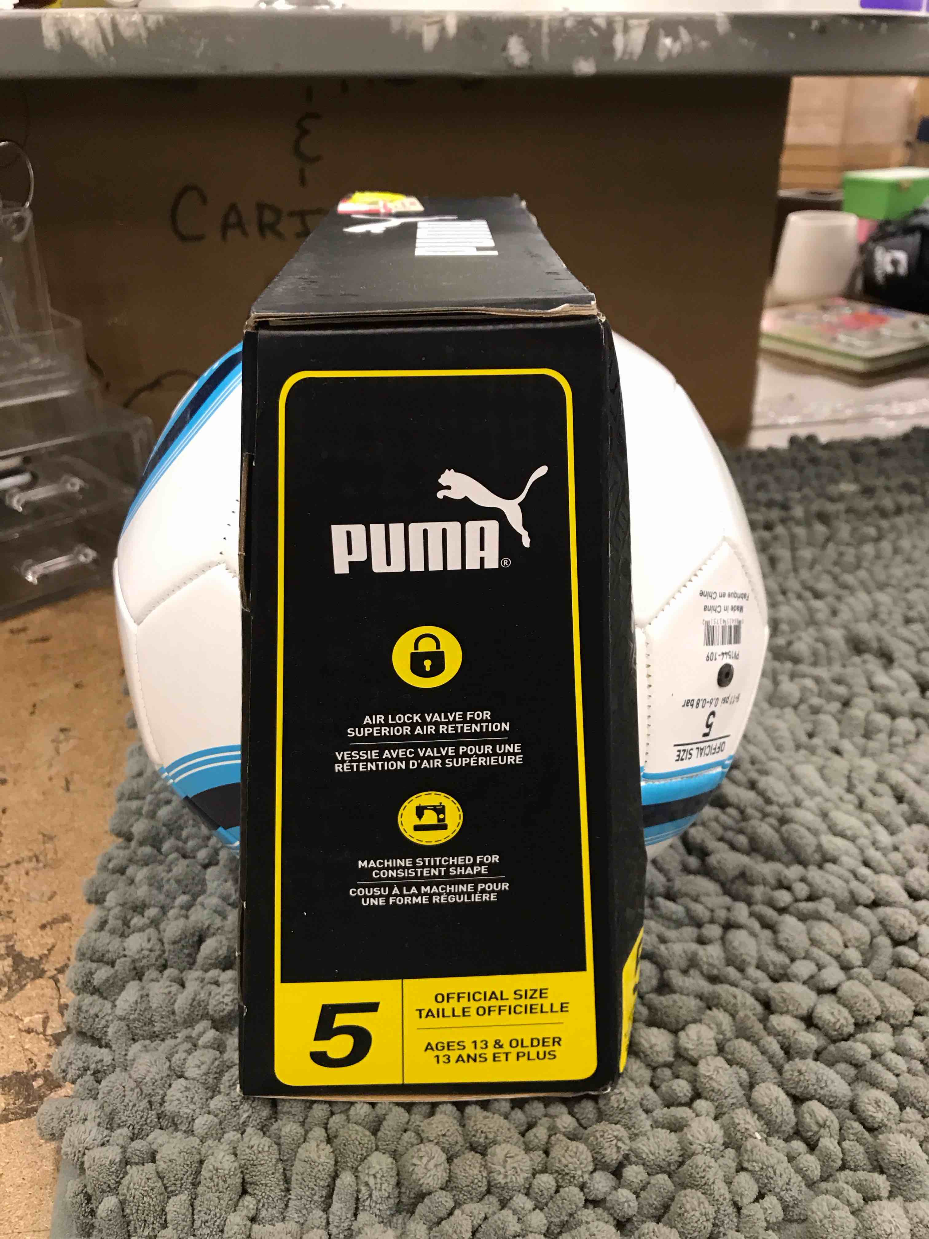 Condition photo showing New/Like New for puma ball