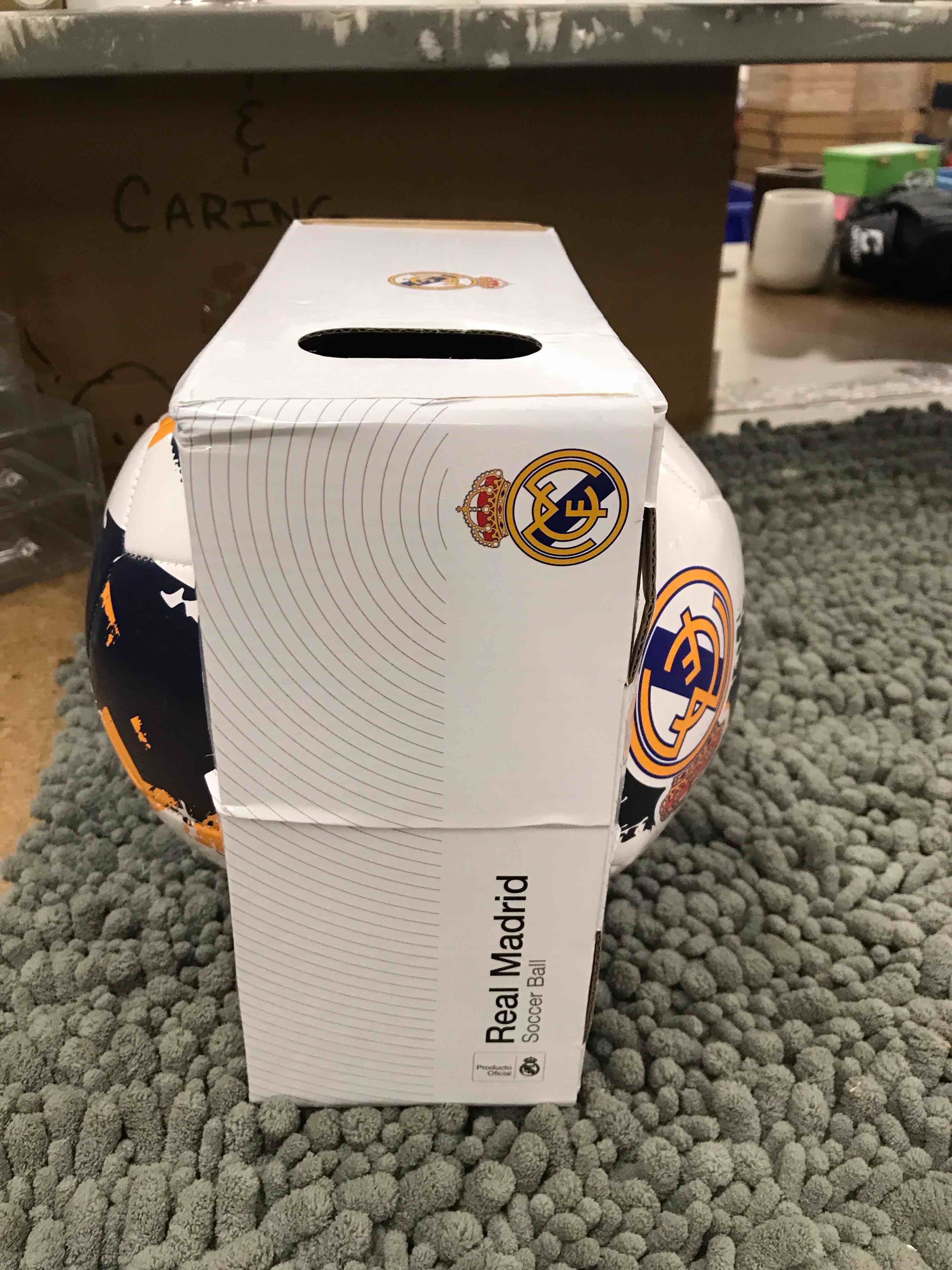 Condition photo showing New/Like New for real madrid soccer ball