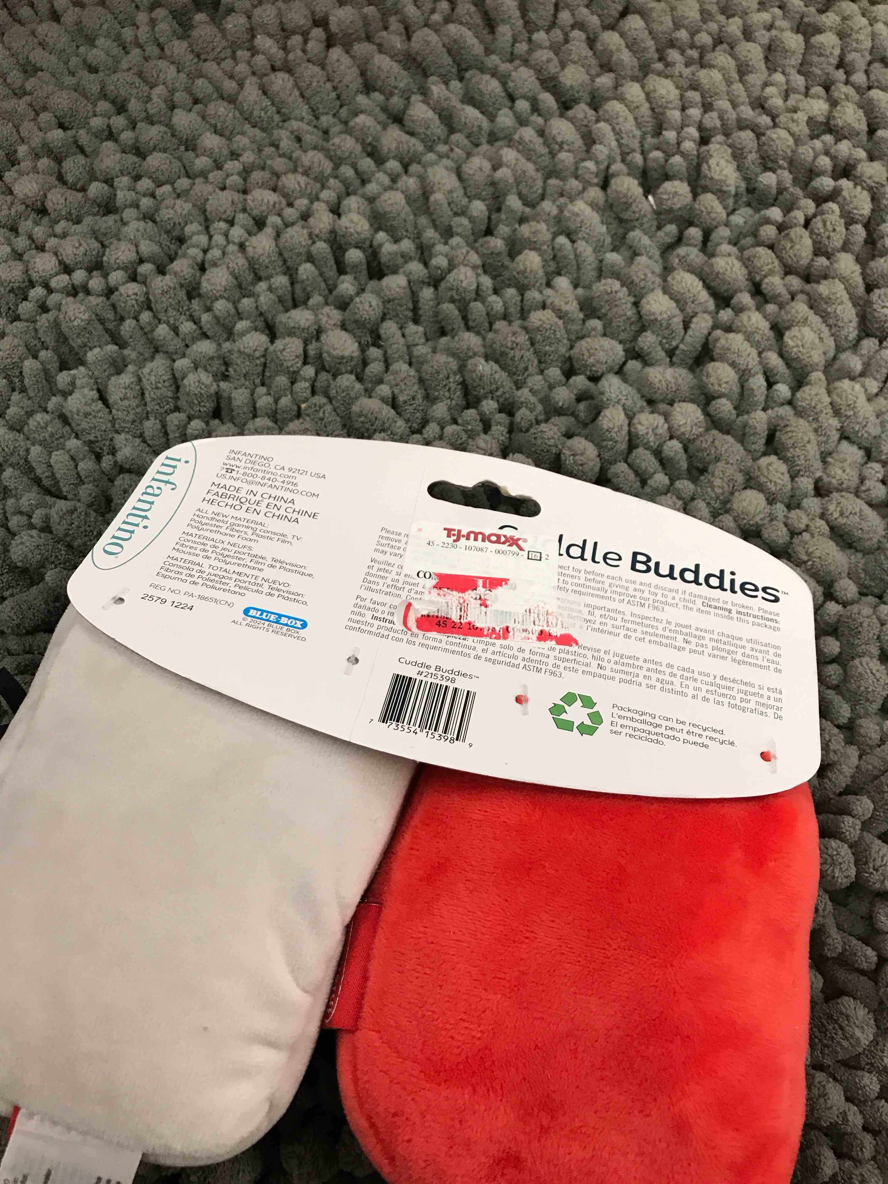 Condition photo showing New/Like New for cuddle buddies toys for babies