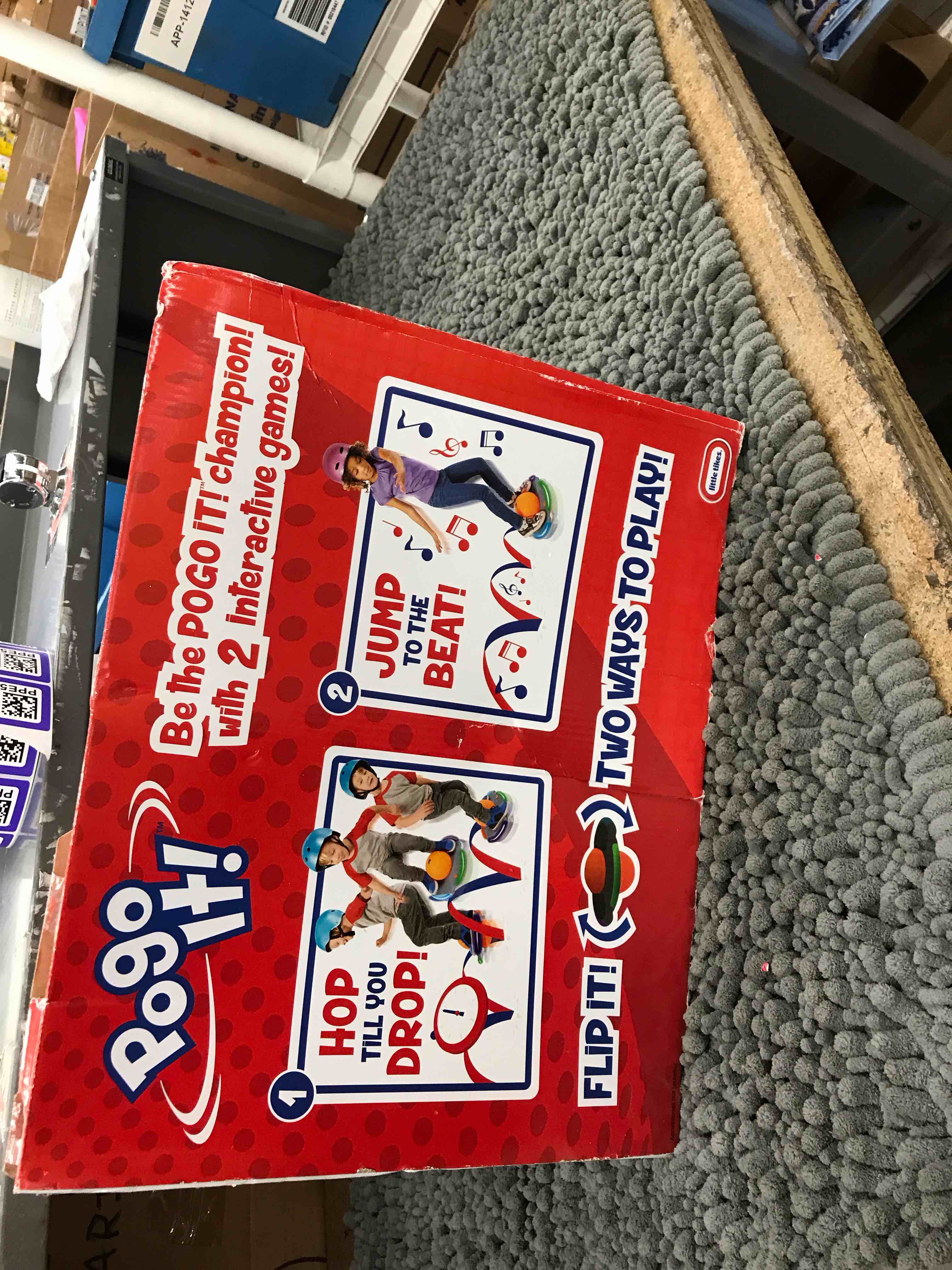 Condition photo showing New/Like New for pogo ball