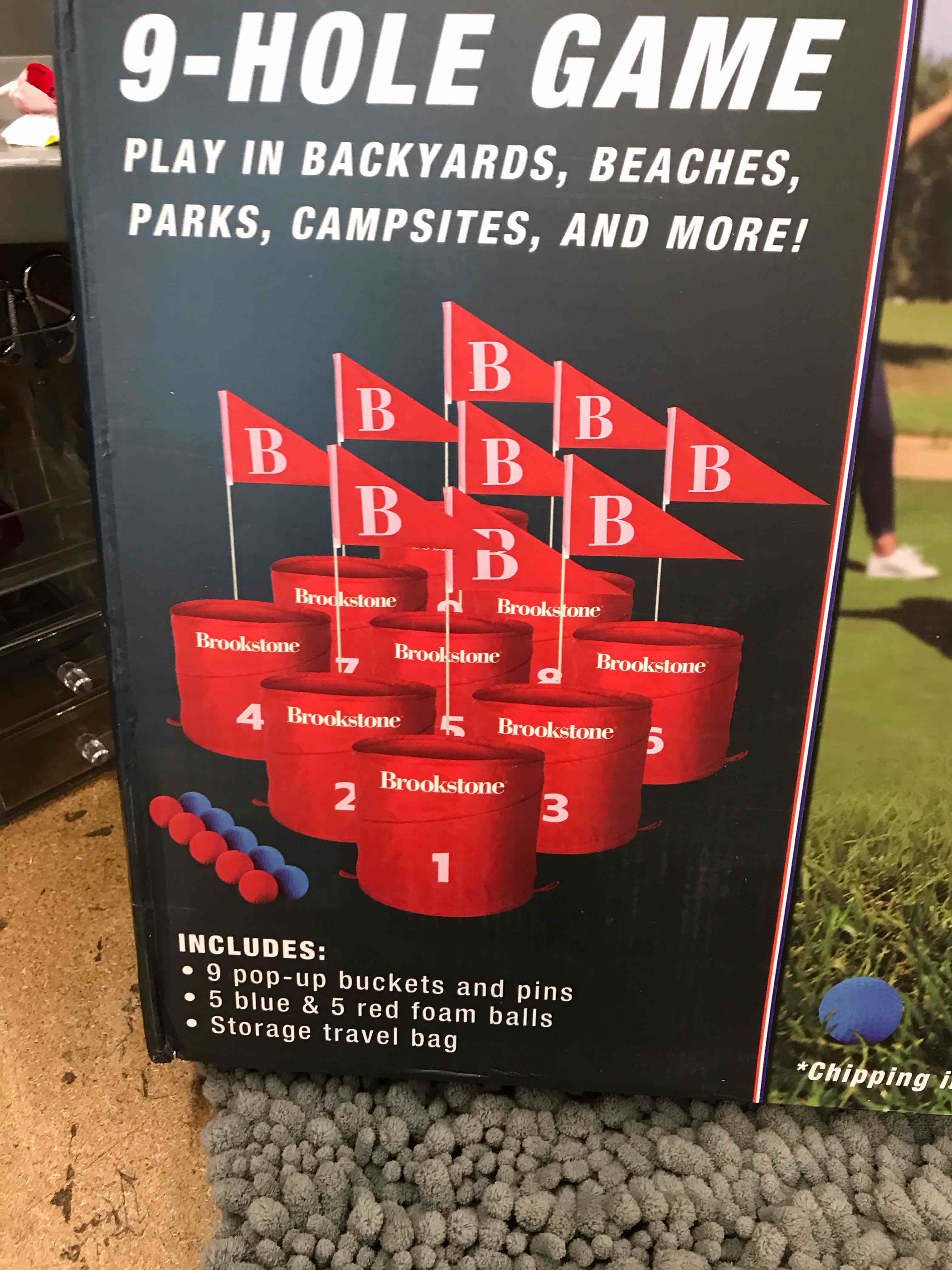 Condition photo showing New/Like New for anywhere 9-hole game