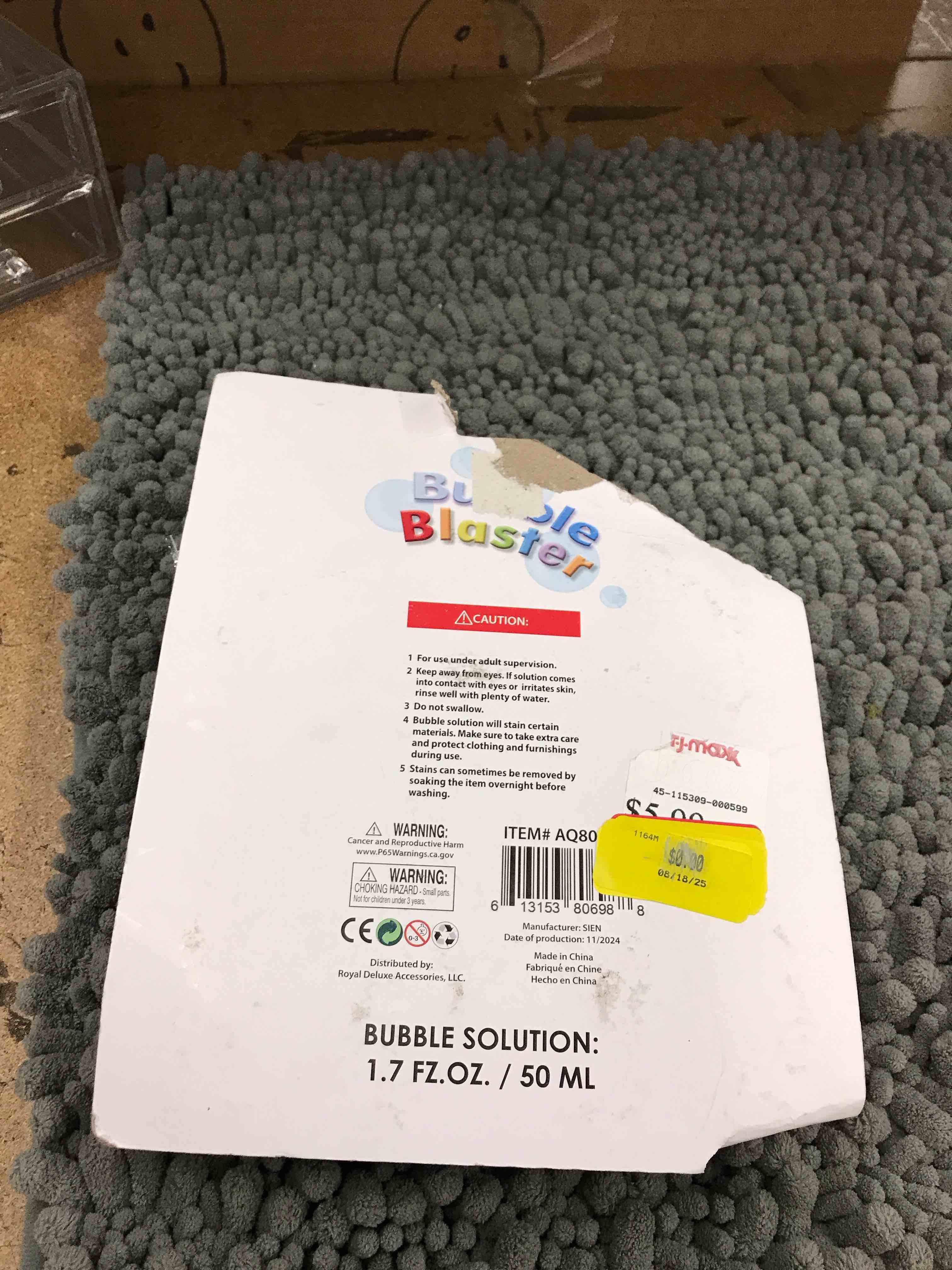 Condition photo showing New/Like New for bubble blaster