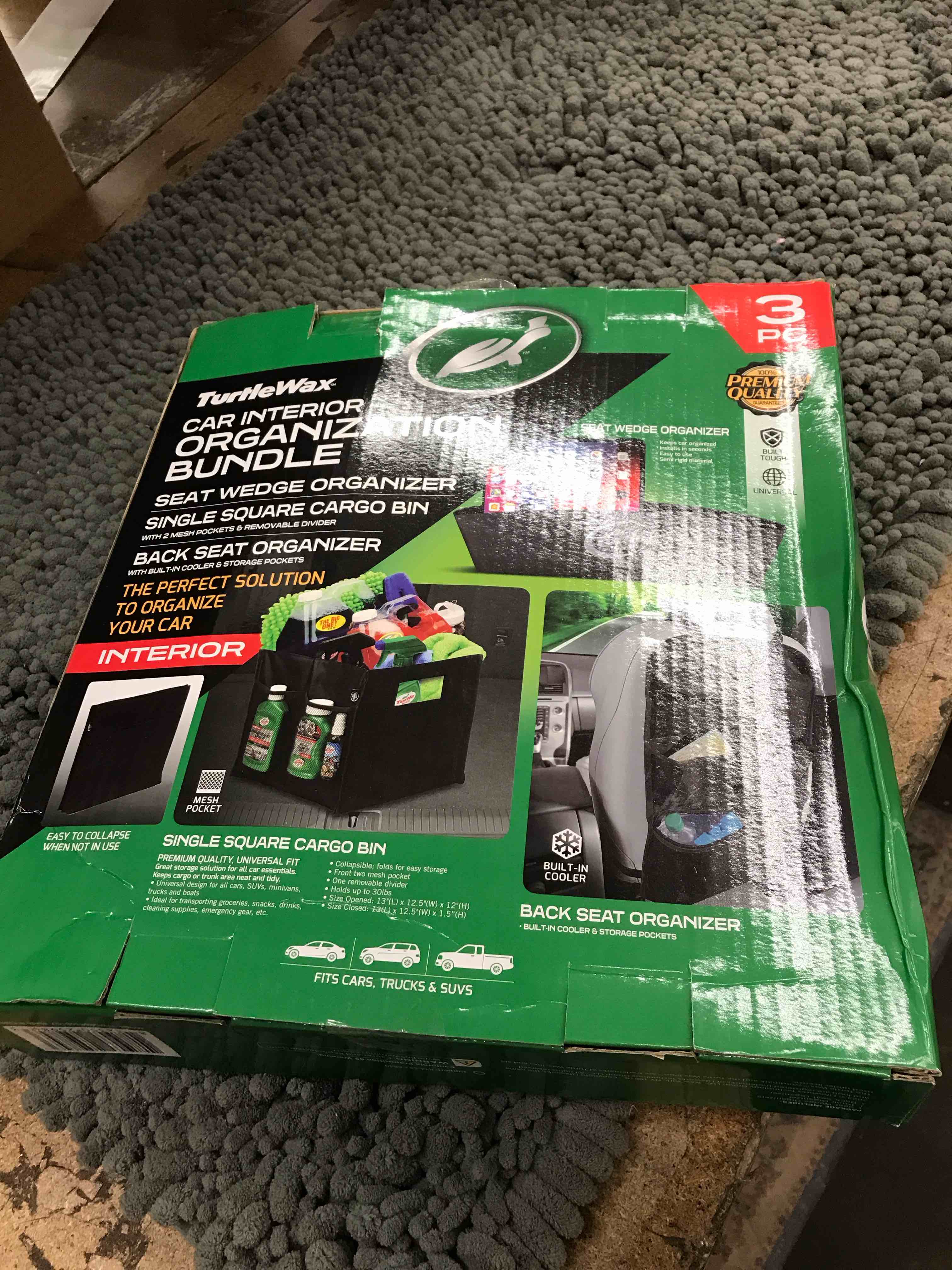 Condition photo showing New/Like New for car interior organization bundle