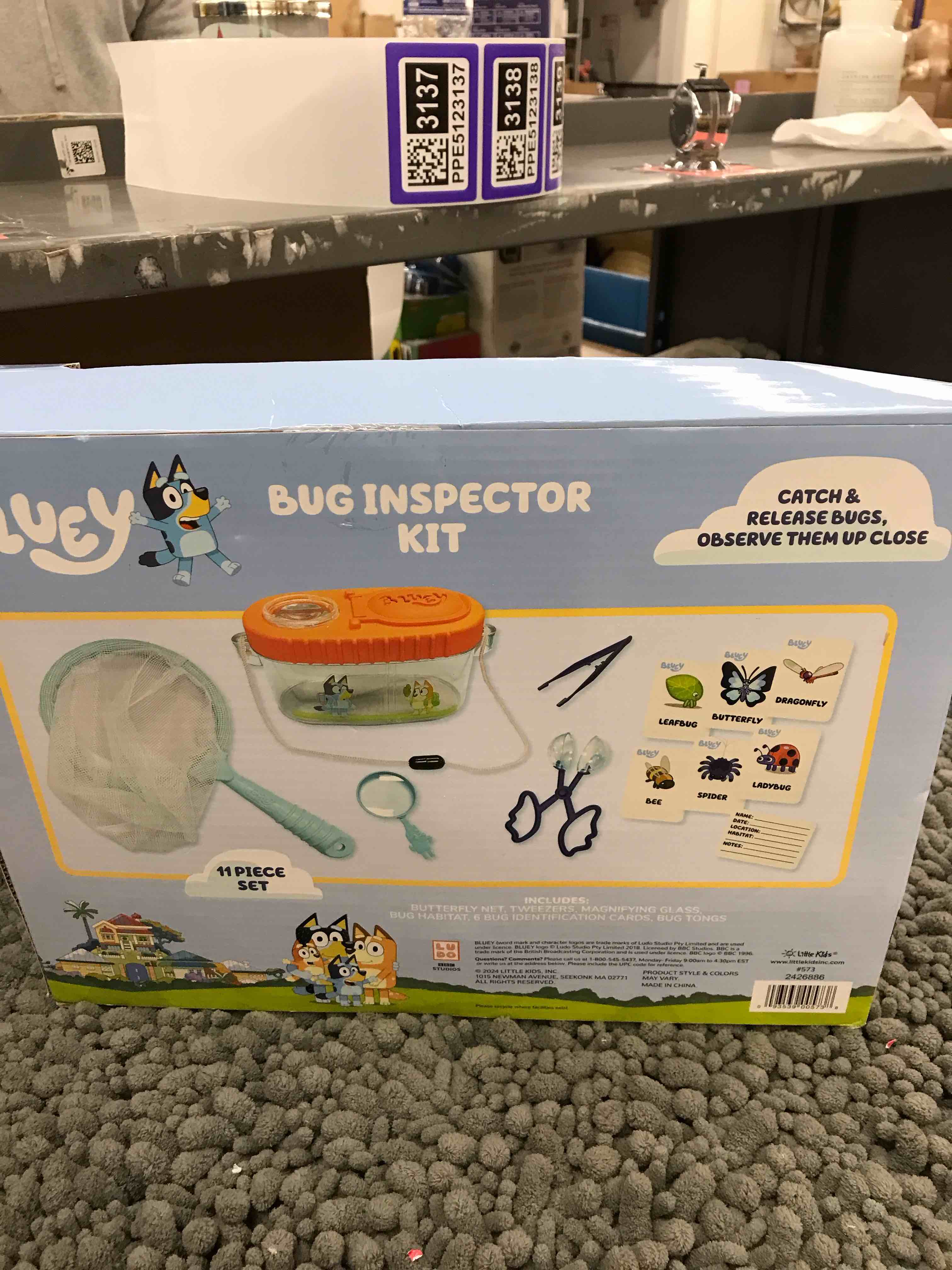 Condition photo showing Good Condition for bluey bug inspector kit