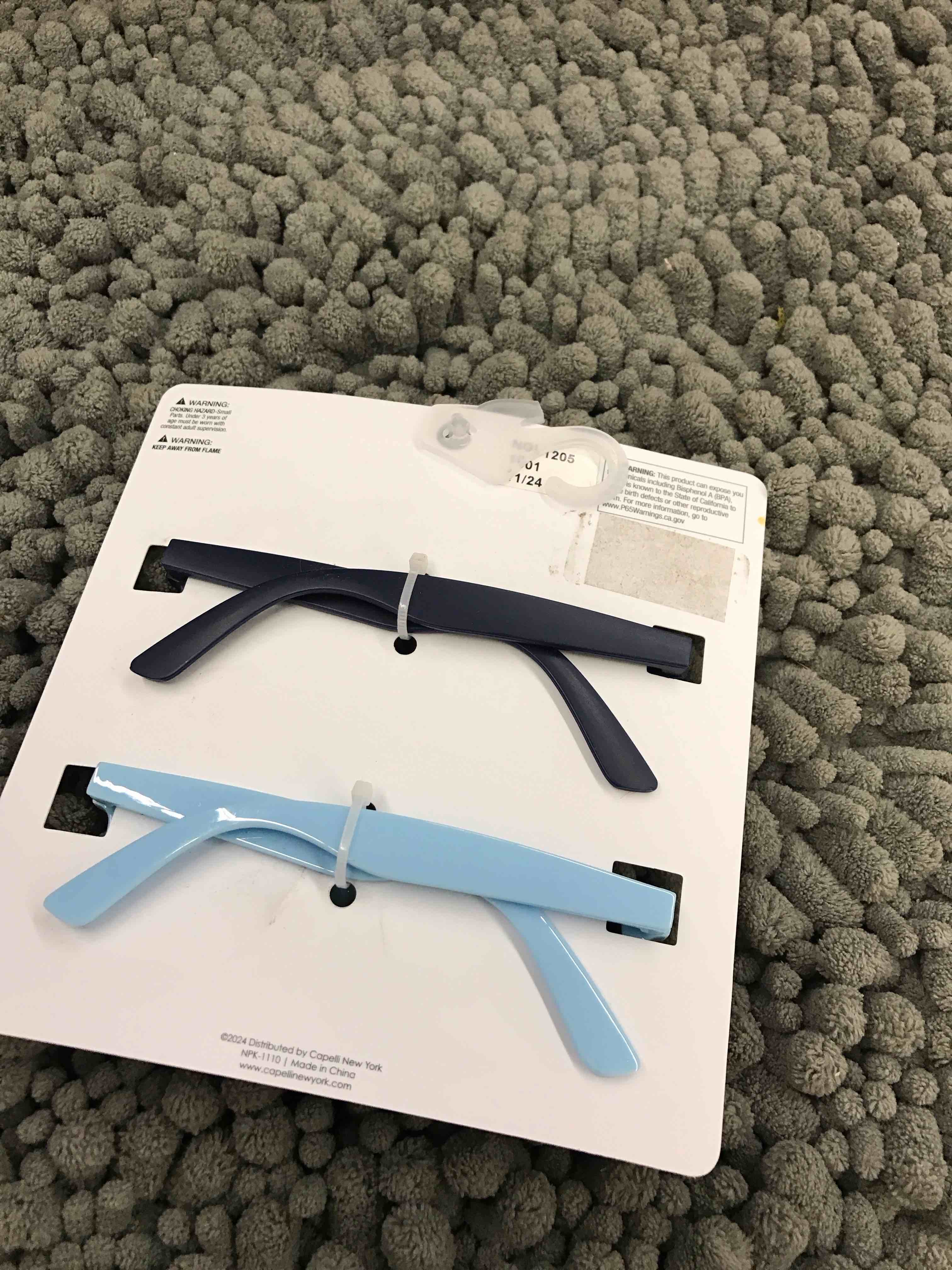 Condition photo showing New/Like New for 100% uv protection 2 pack sunglasses for infants