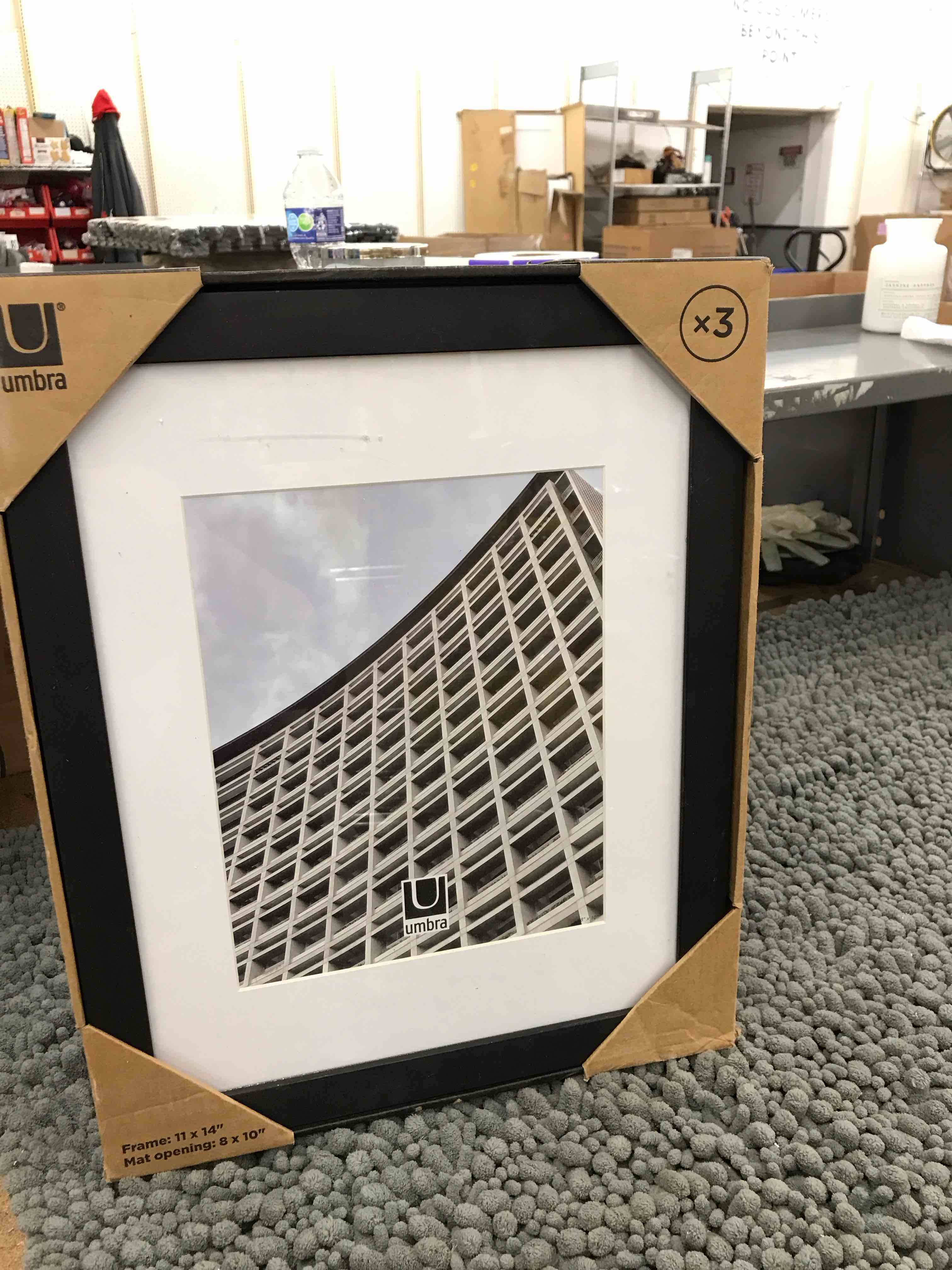 set of 3 11x14 picture frames