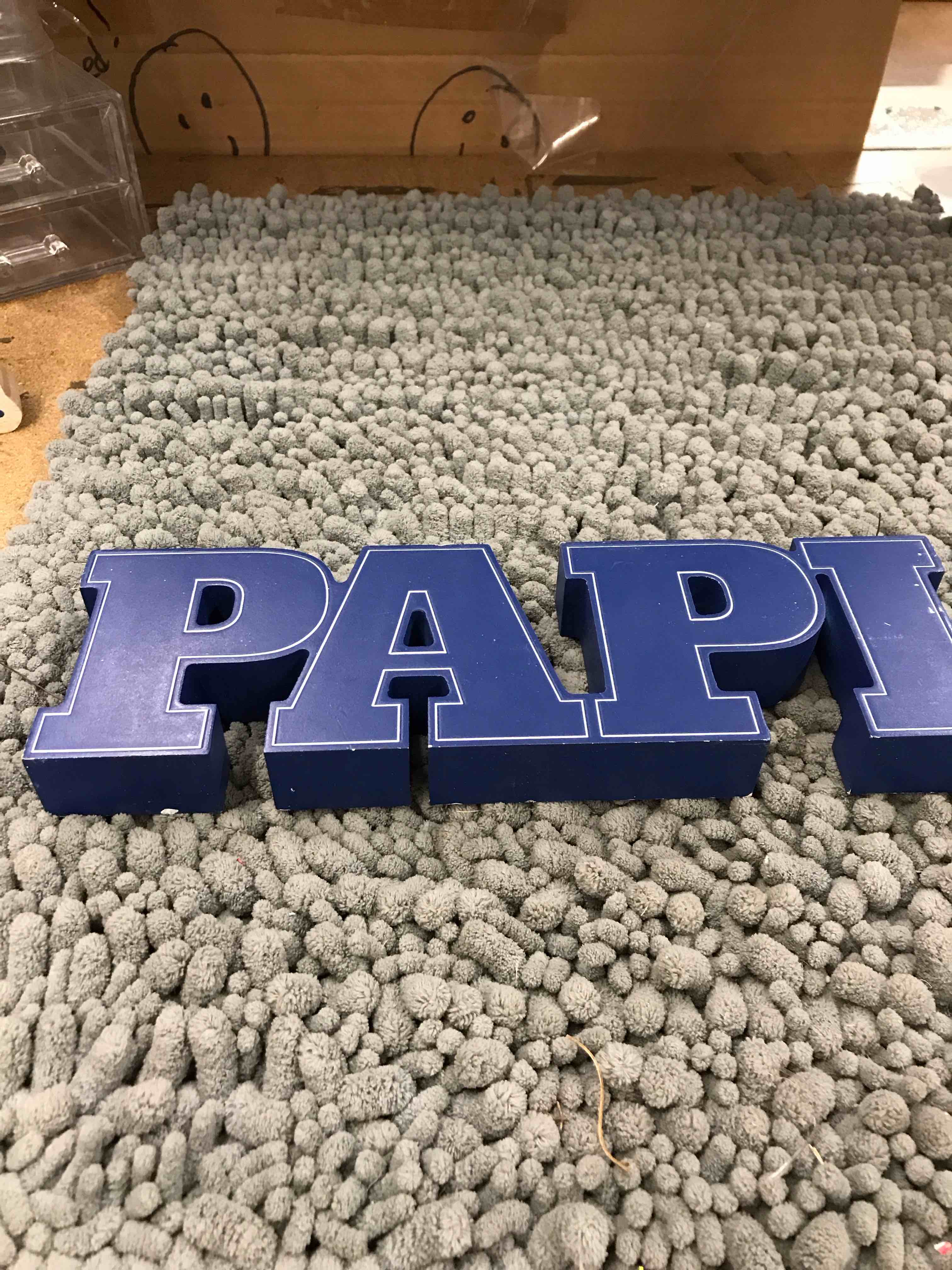 Condition photo showing New/Like New for fathers day plaque 