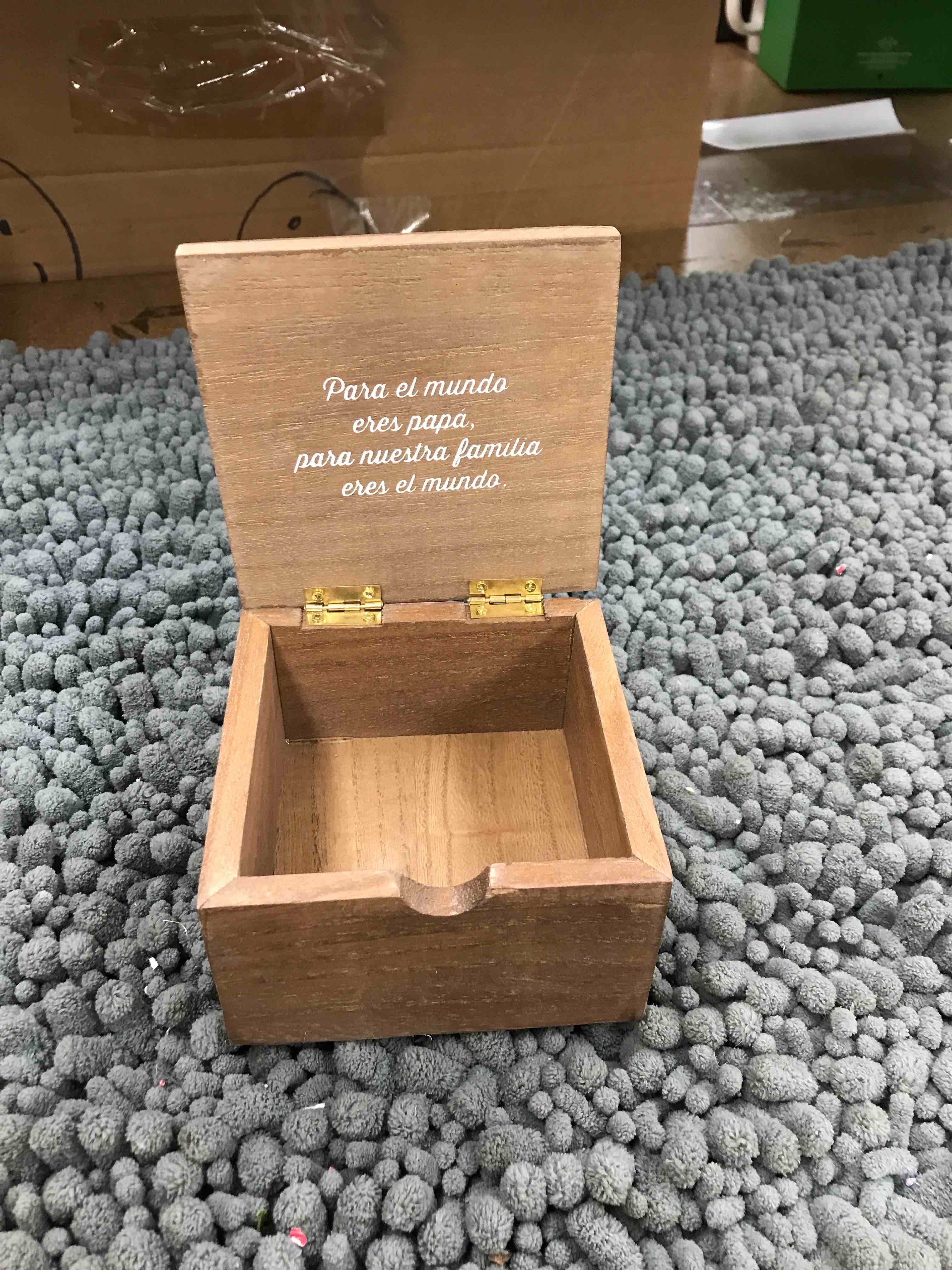 Condition photo showing New/Like New for wooden box