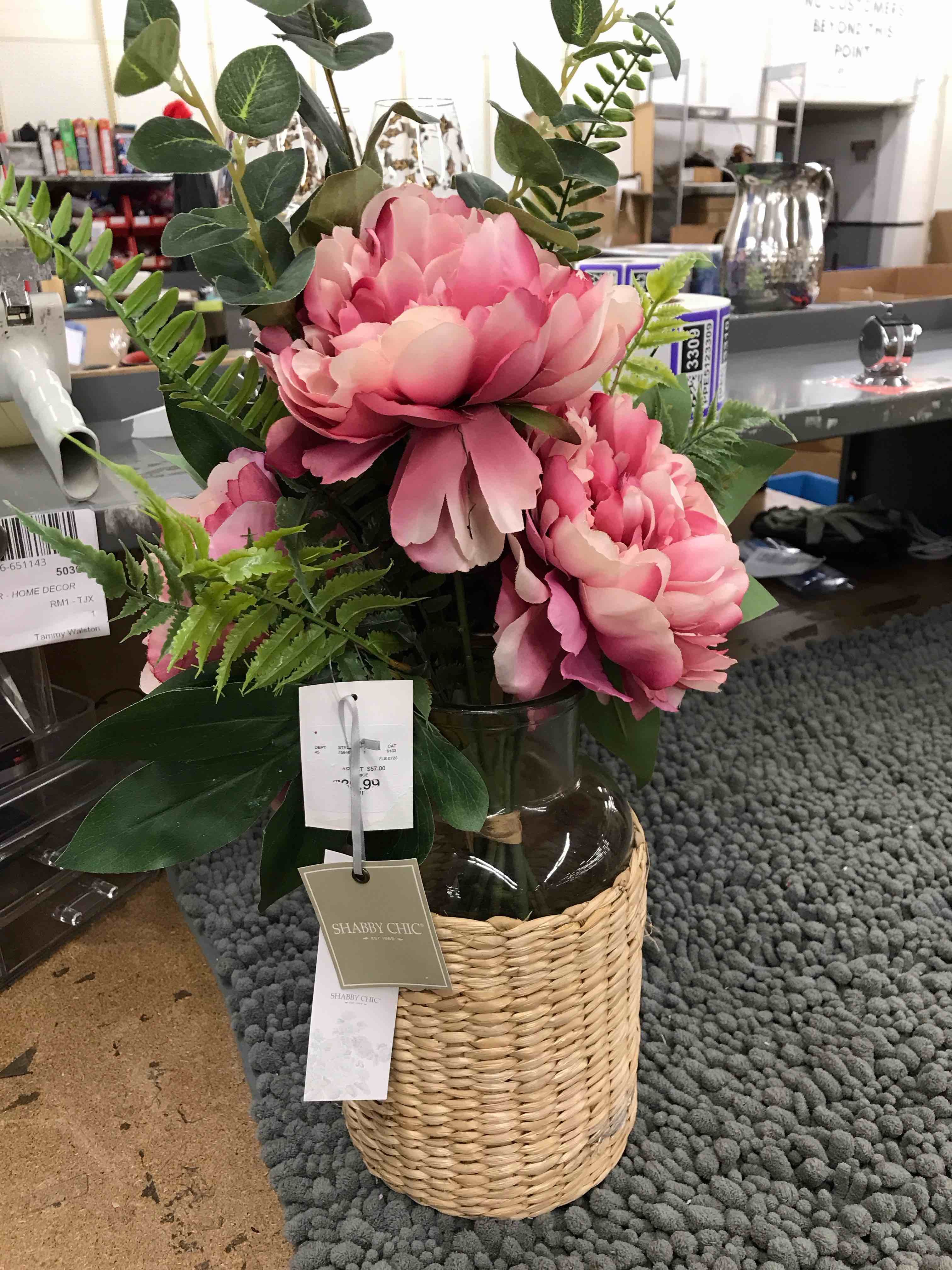 Flower Decoration With Vase