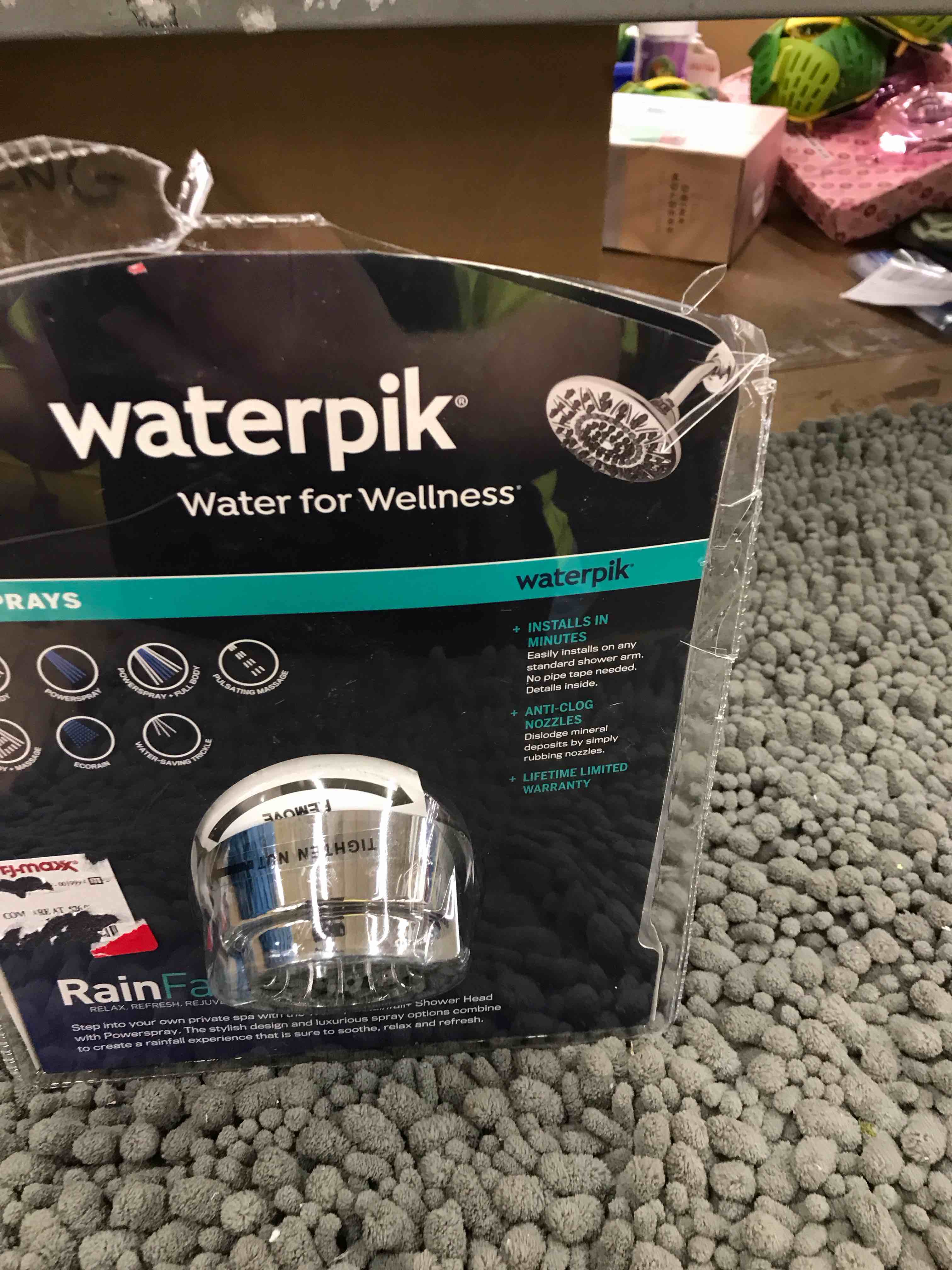 Condition photo showing New/Like New for waterpik showerhead