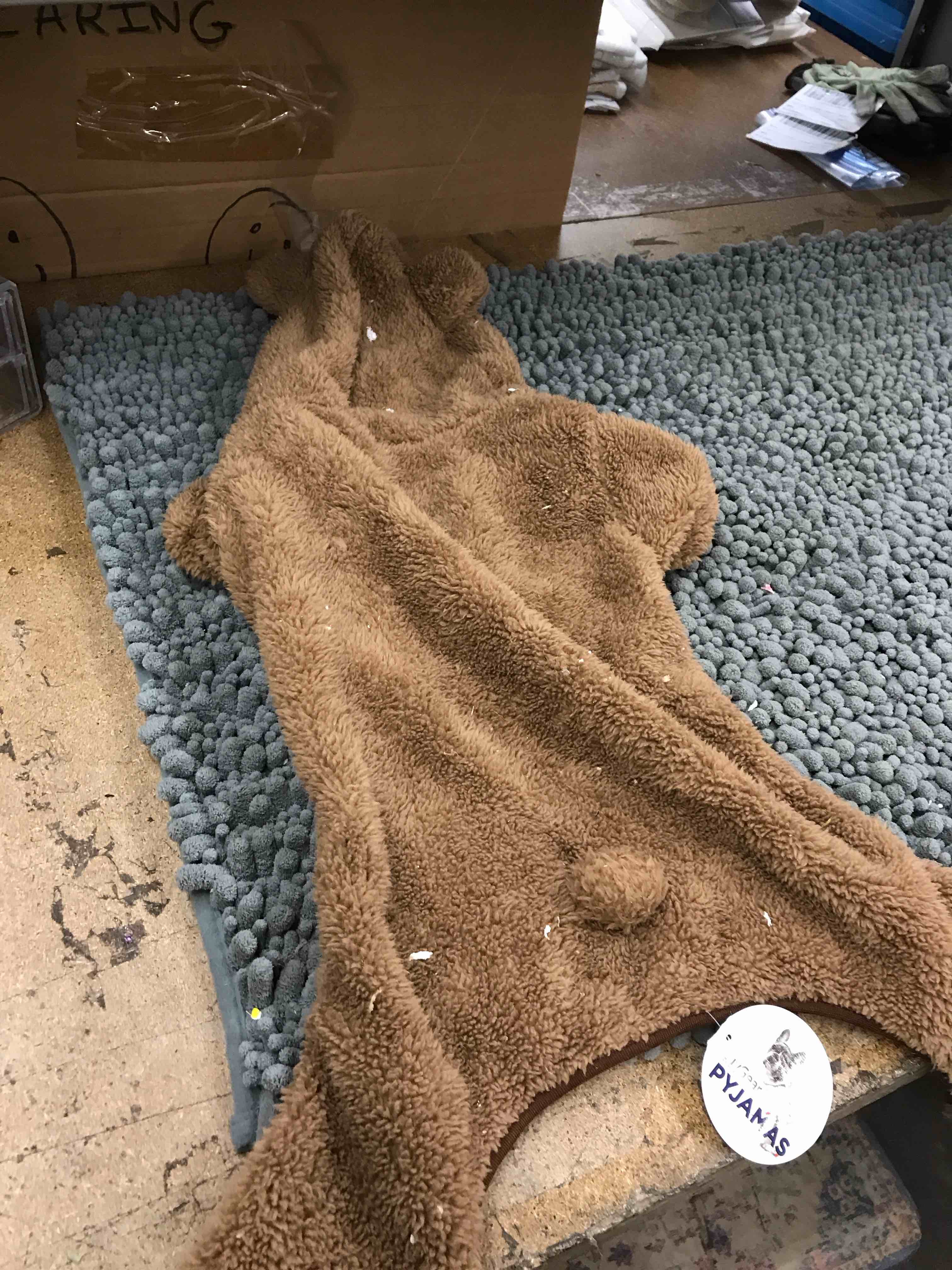 Condition photo showing New/Like New for dog pajamas