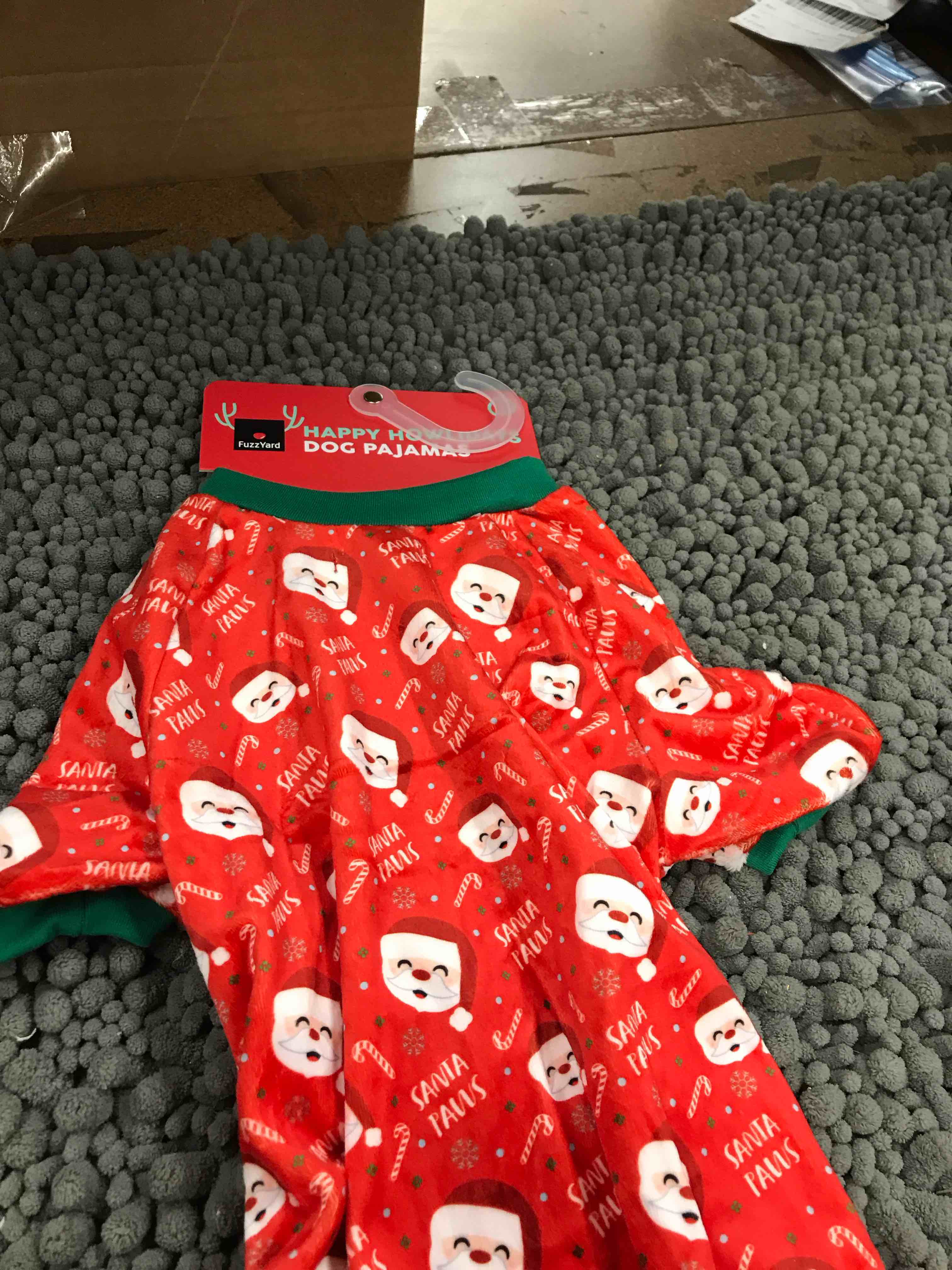 Condition photo showing New/Like New for dog pajamas