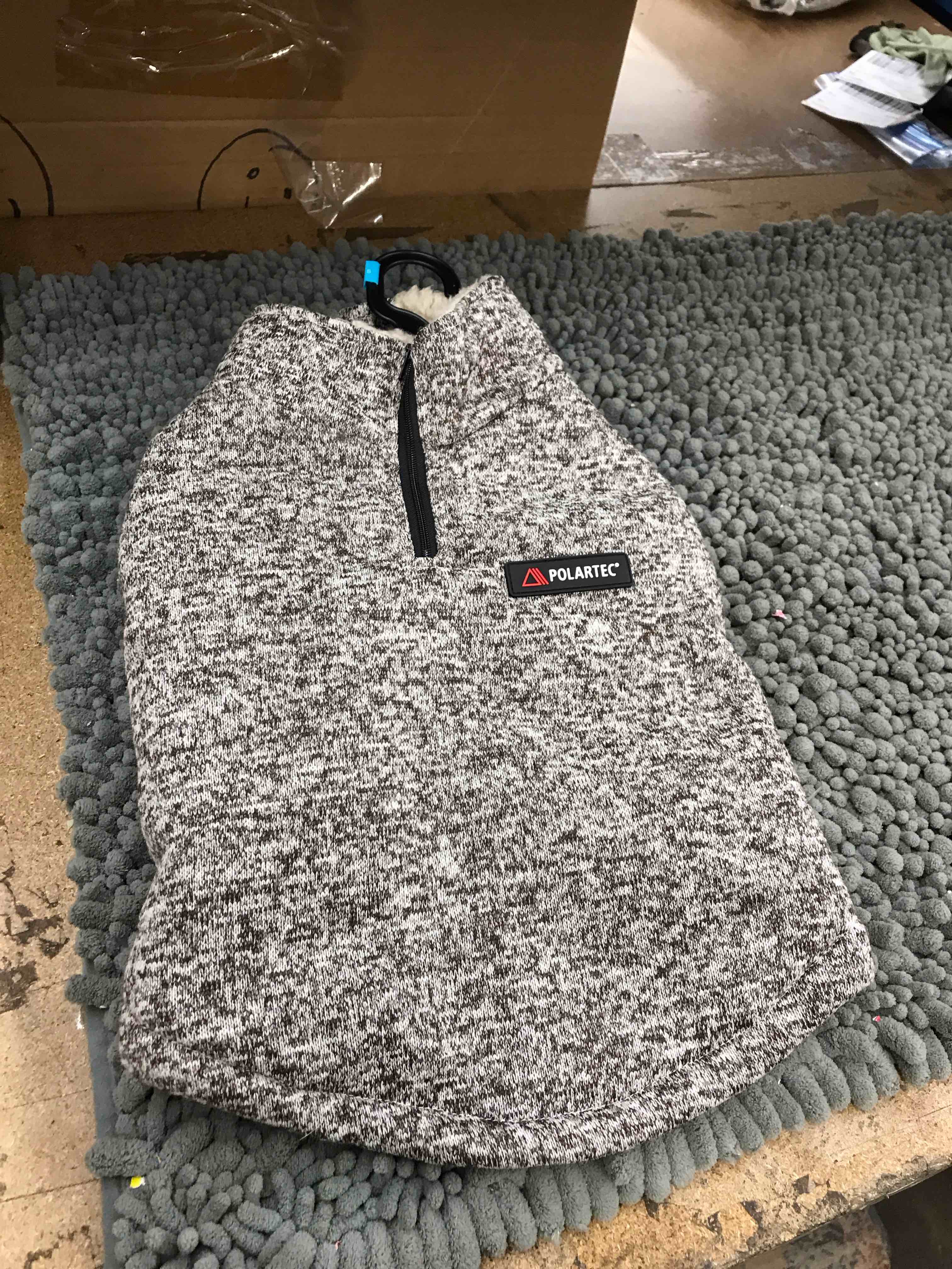 Condition photo showing New/Like New for polartec dog sweater