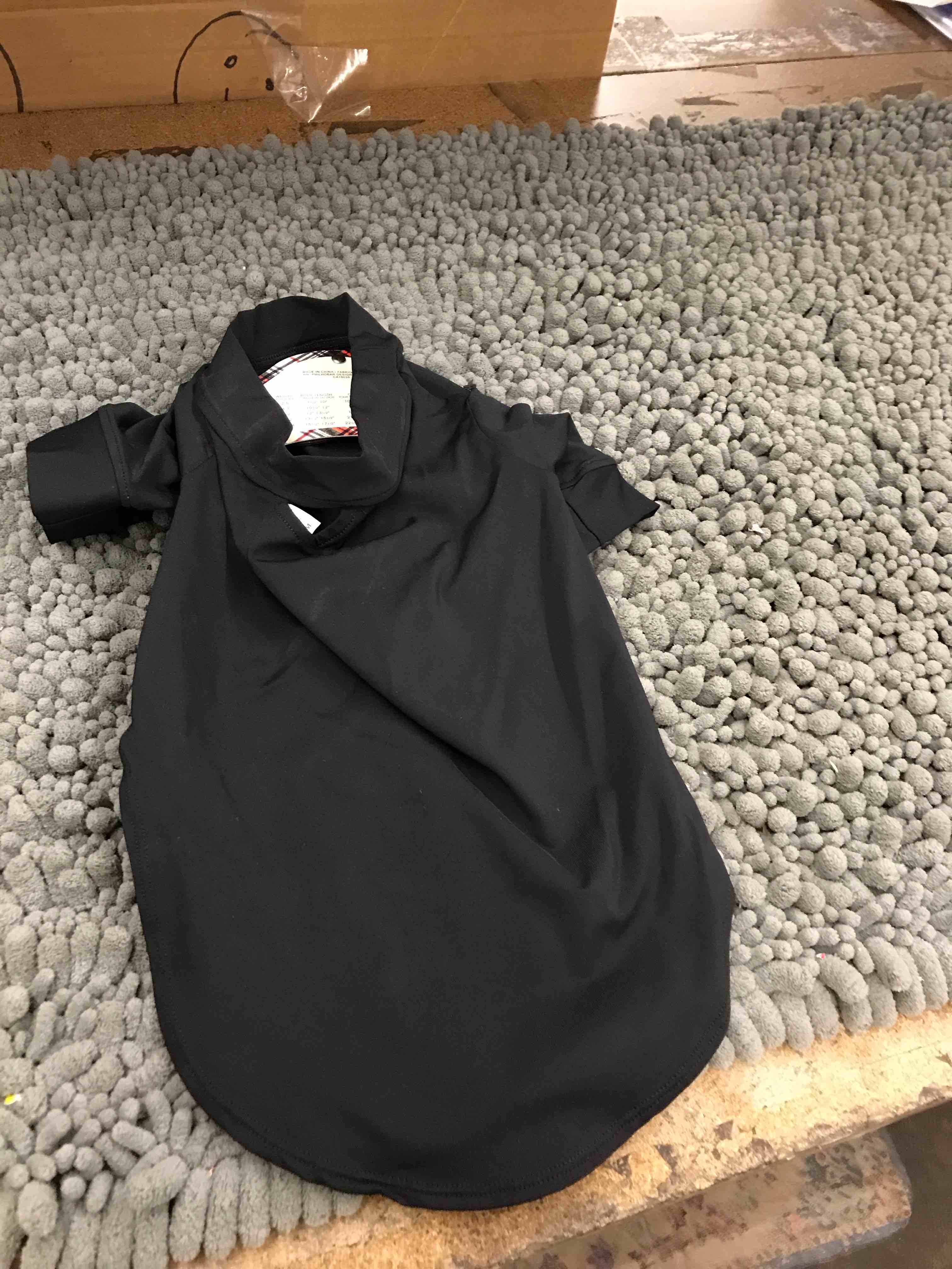 Condition photo showing New/Like New for dog apparel 