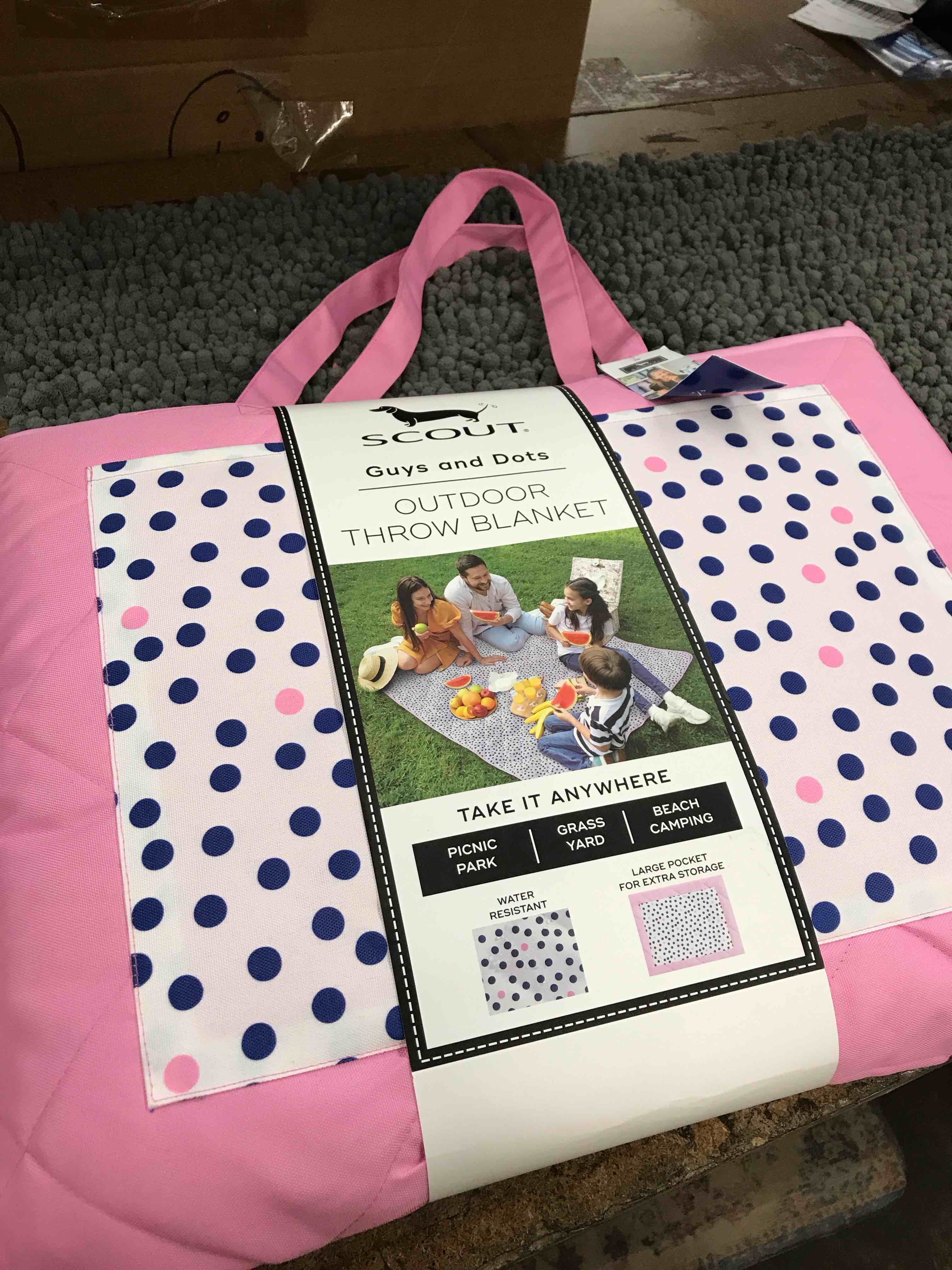 Outdoor Throw Blanket