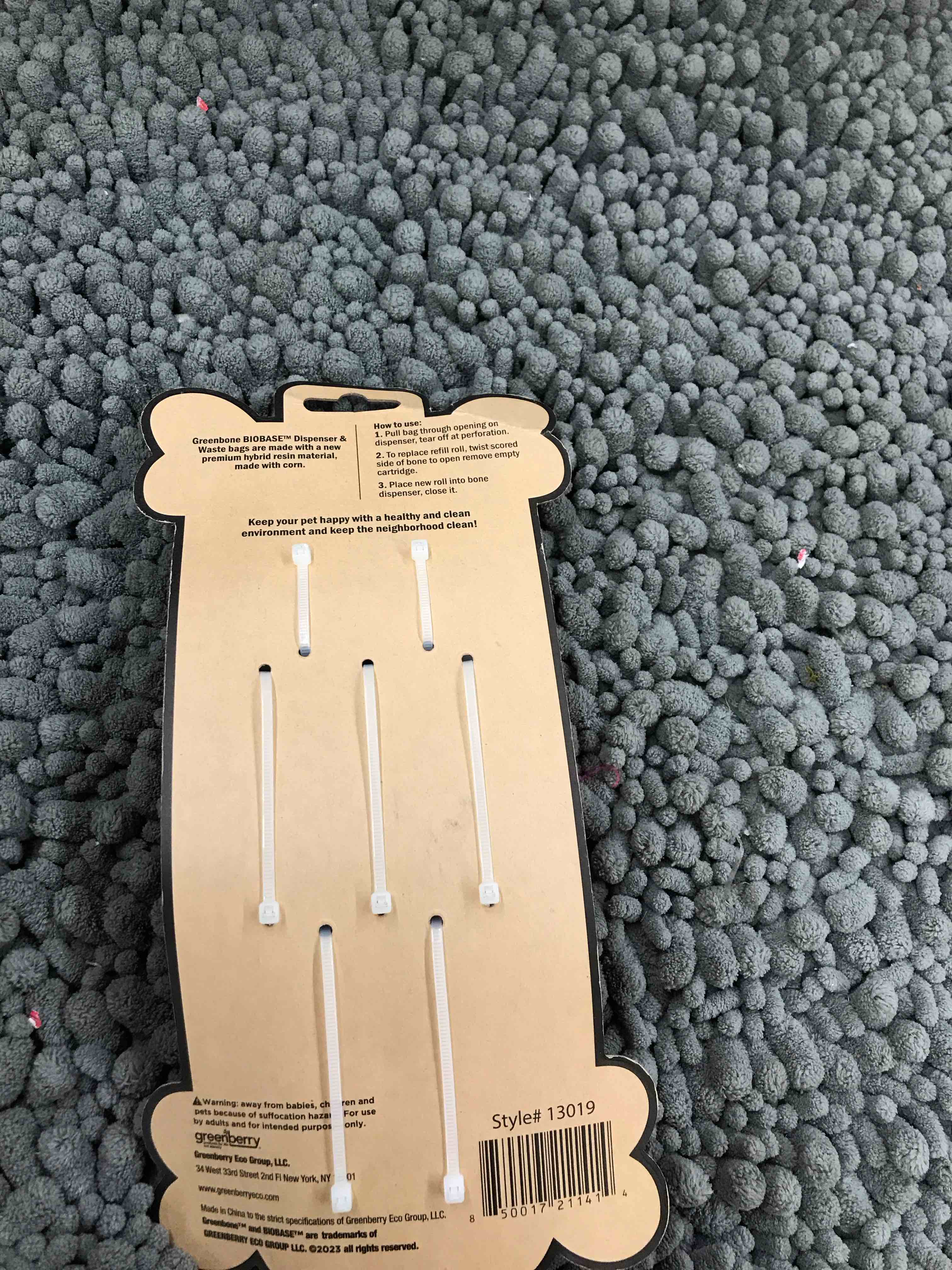 Condition photo showing New/Like New for dogbag dispenser with 72 bags