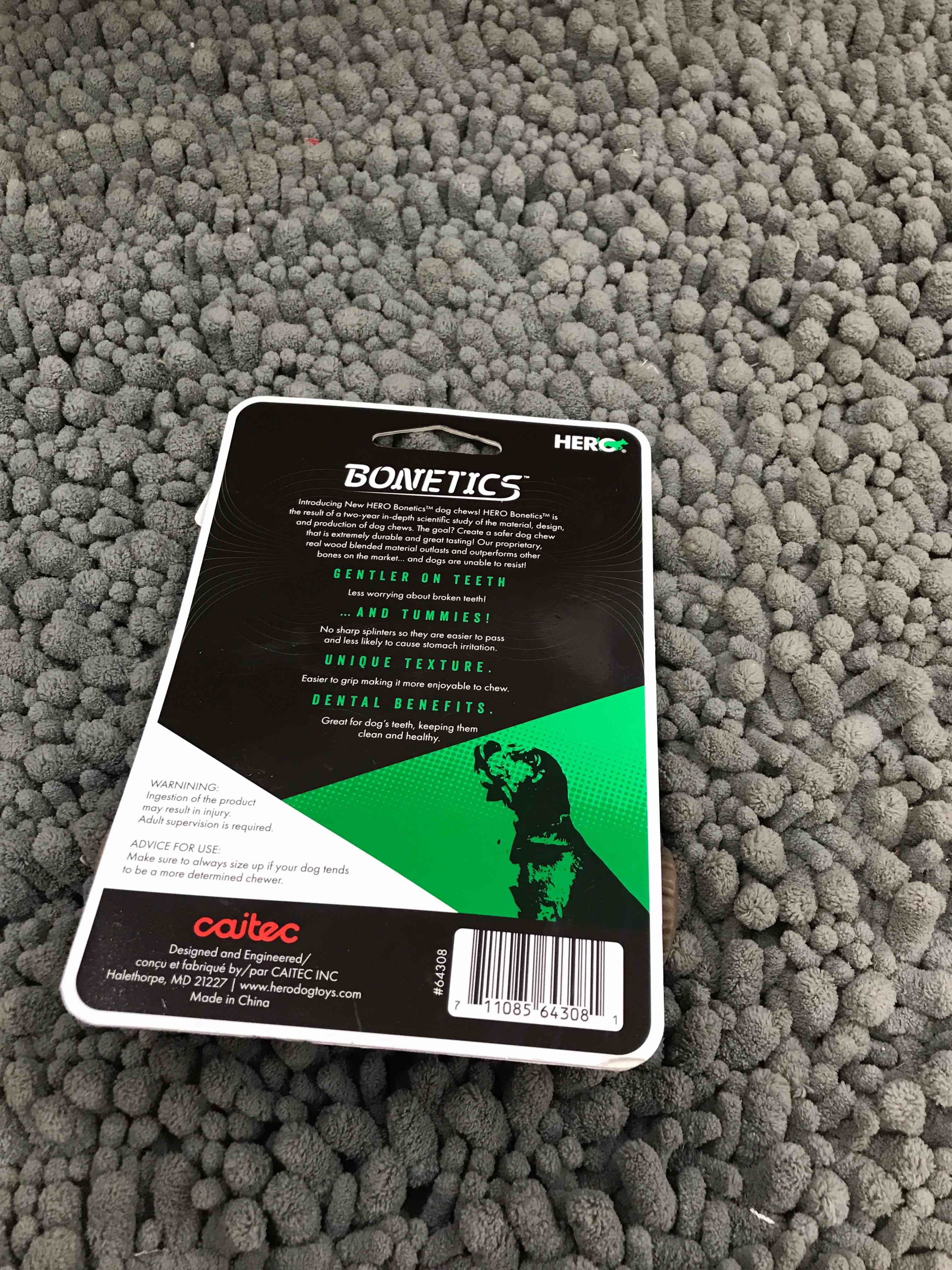 Condition photo showing New/Like New for wood scent chew toy