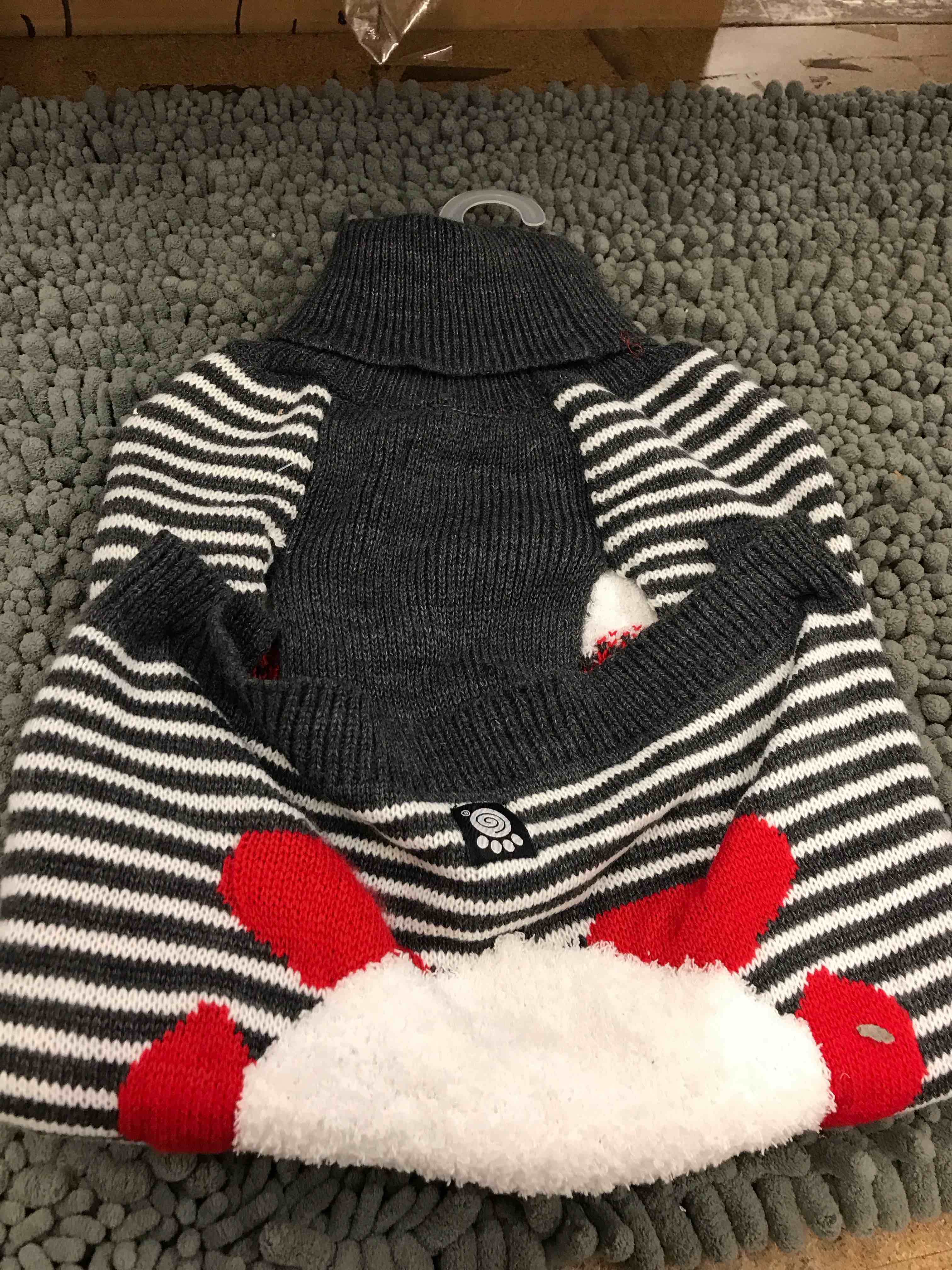 Condition photo showing New/Like New for dog sweater