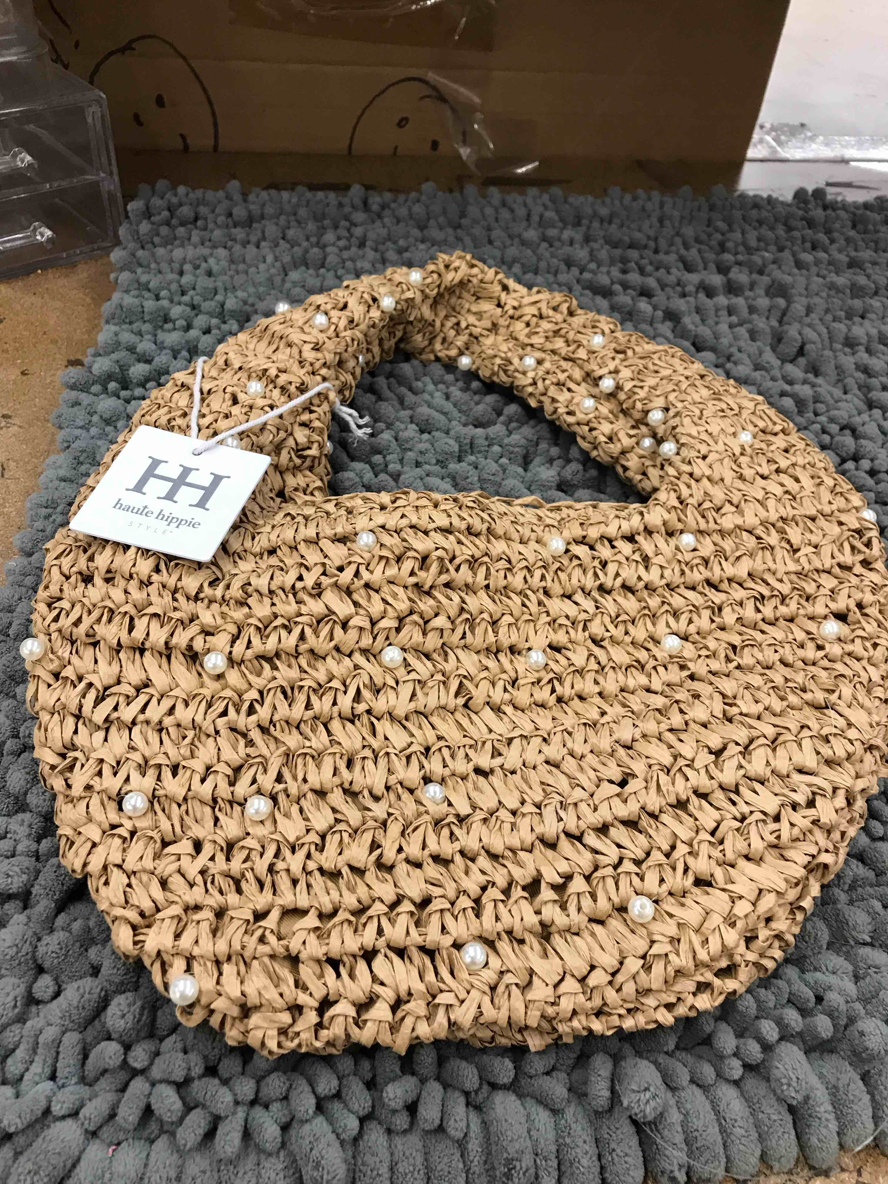 Condition photo showing New/Like New for haute hippie purse 