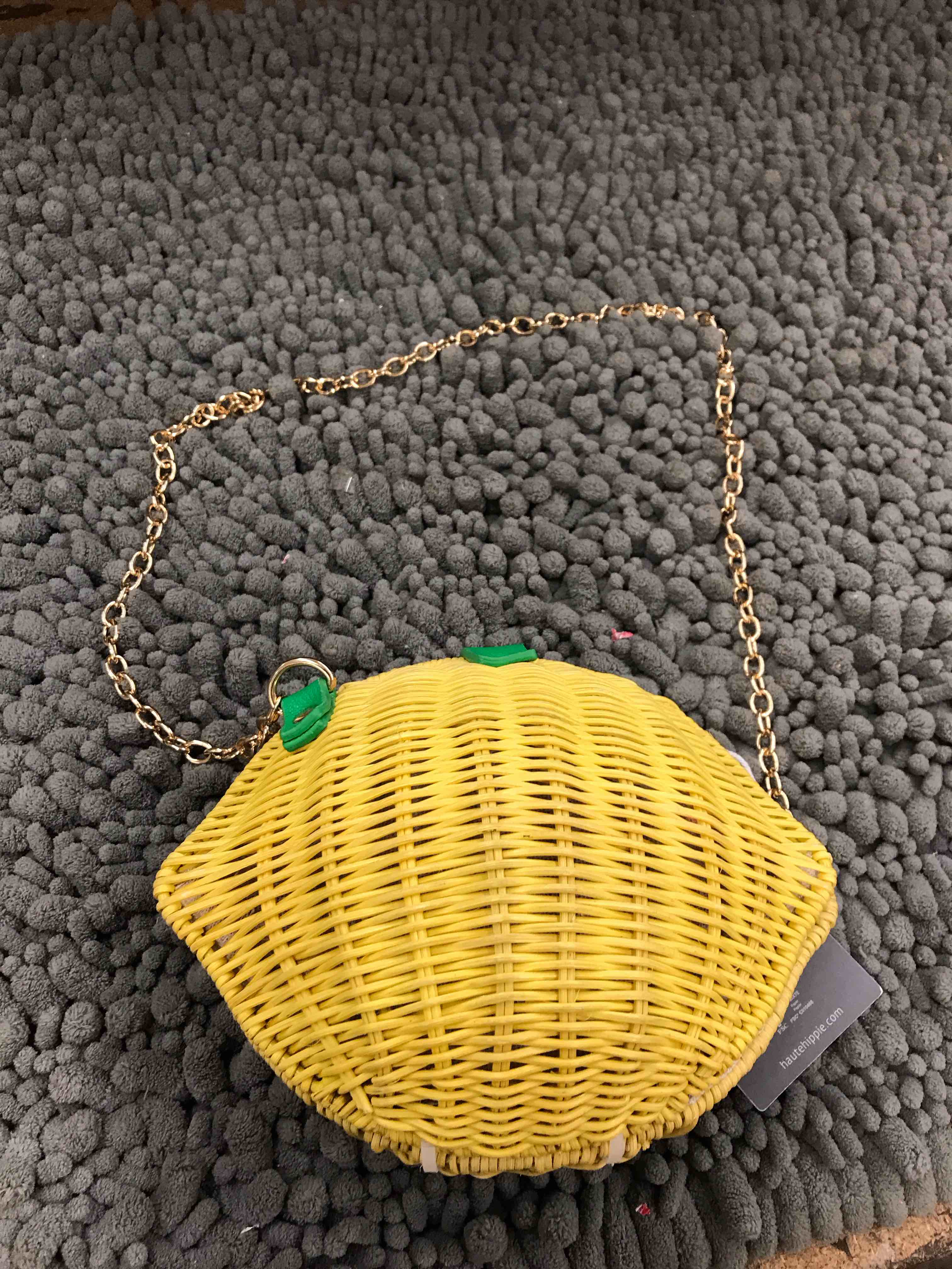 straw purse