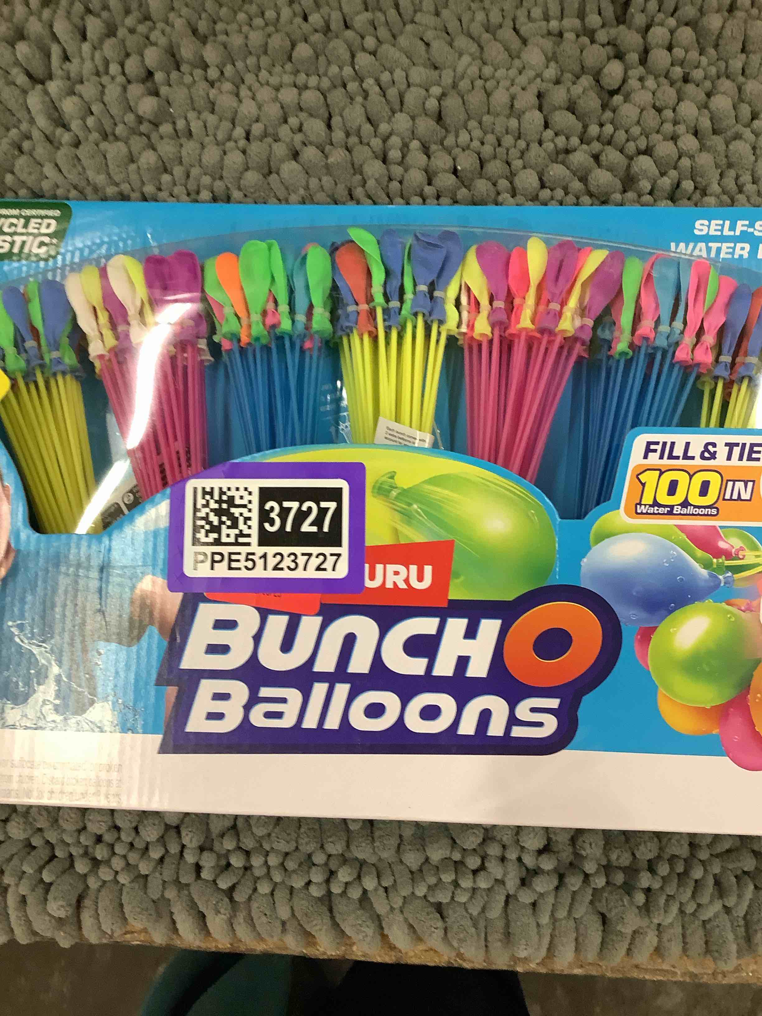 zuru rapid fill bunch o balloons - crazy 7 pack  230+ balloons