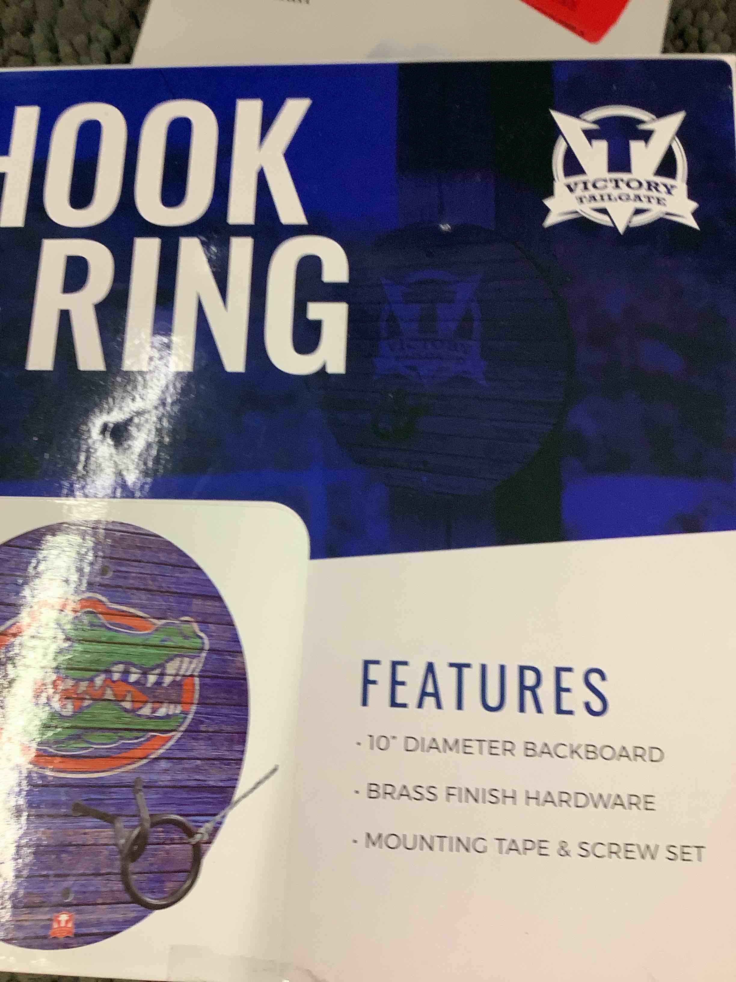 Condition photo showing Good Condition for ncaa florida gators hook & ring game set