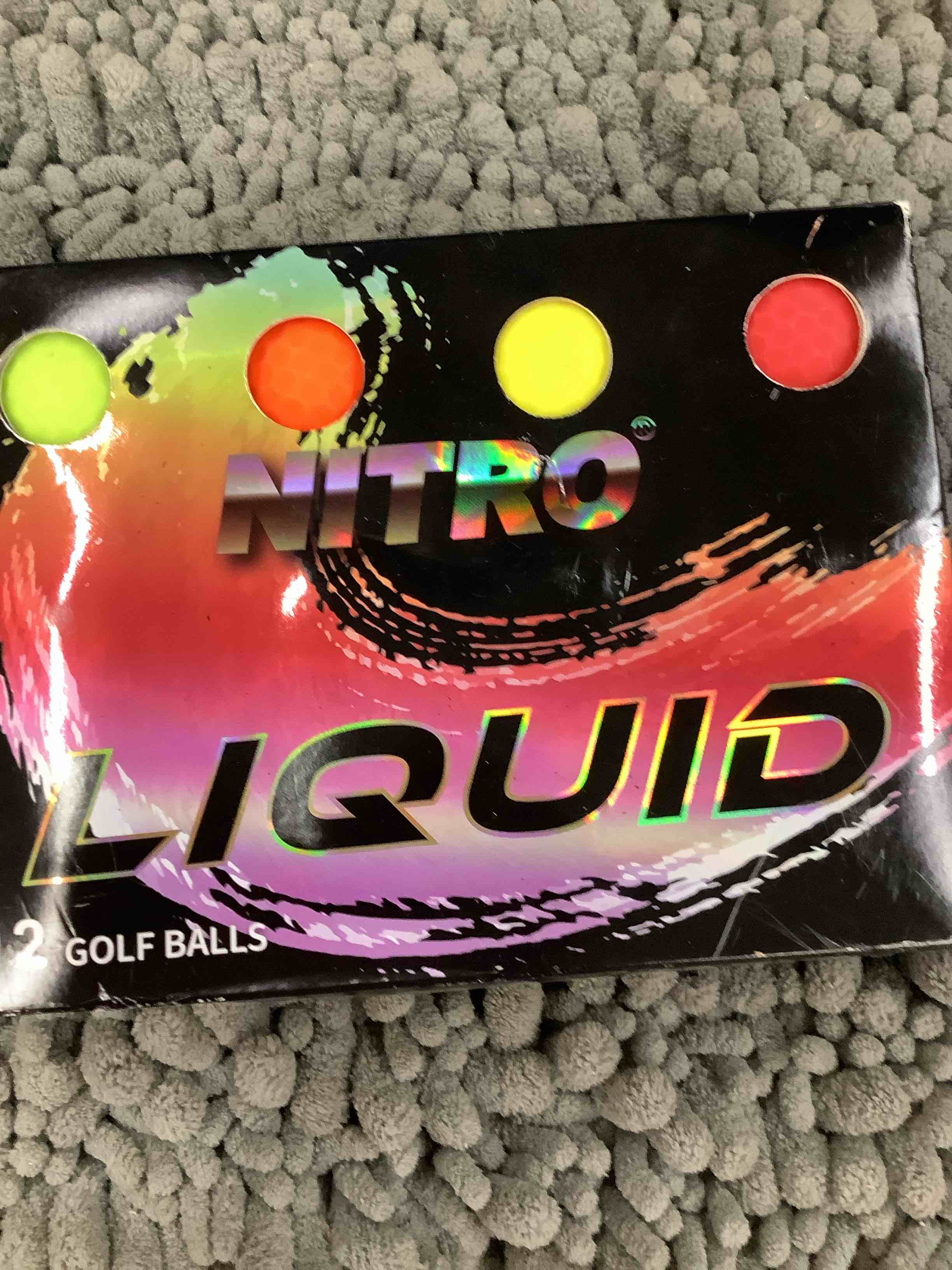 Condition photo showing Good Condition for nitro golf balls - 12pc