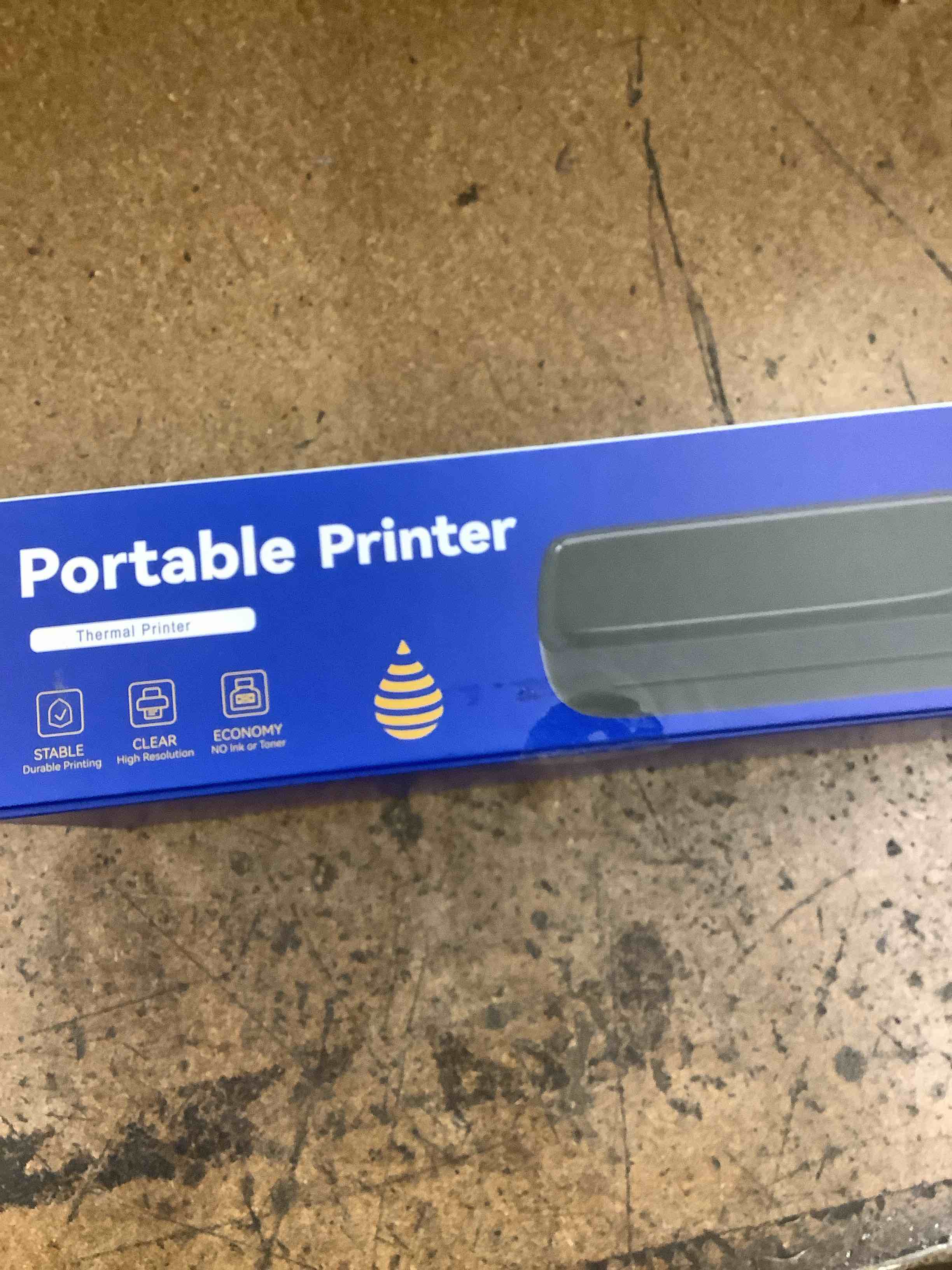 Condition photo showing Good Condition for portable printer 