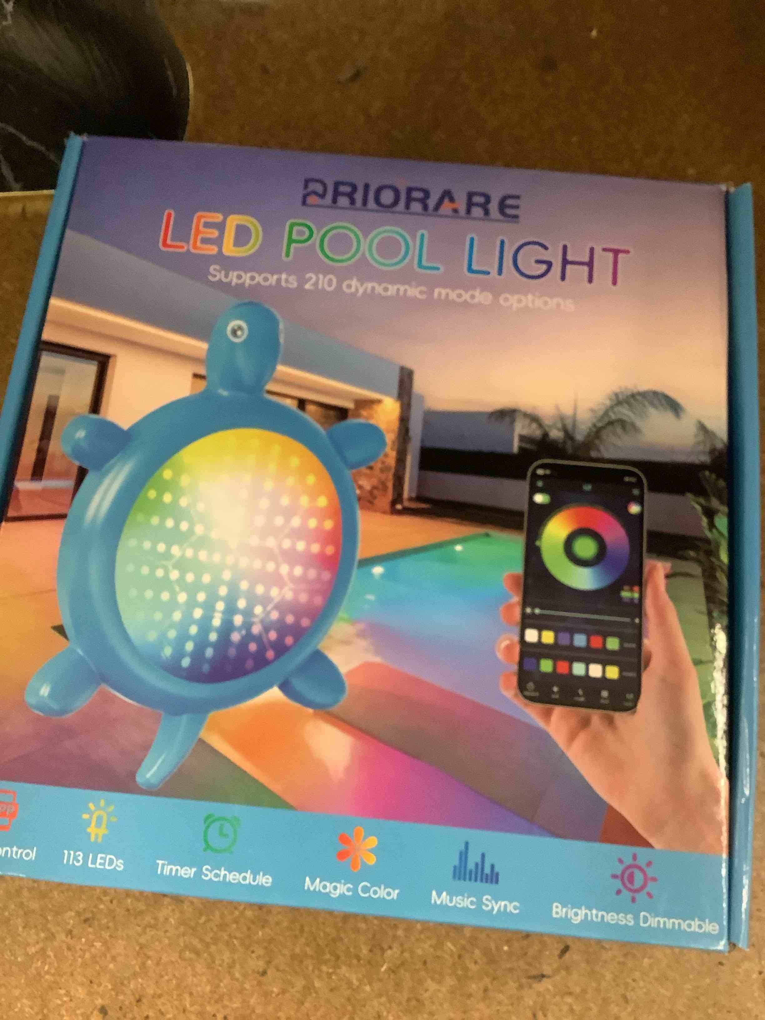 Condition photo showing Good Condition for pool led lights 