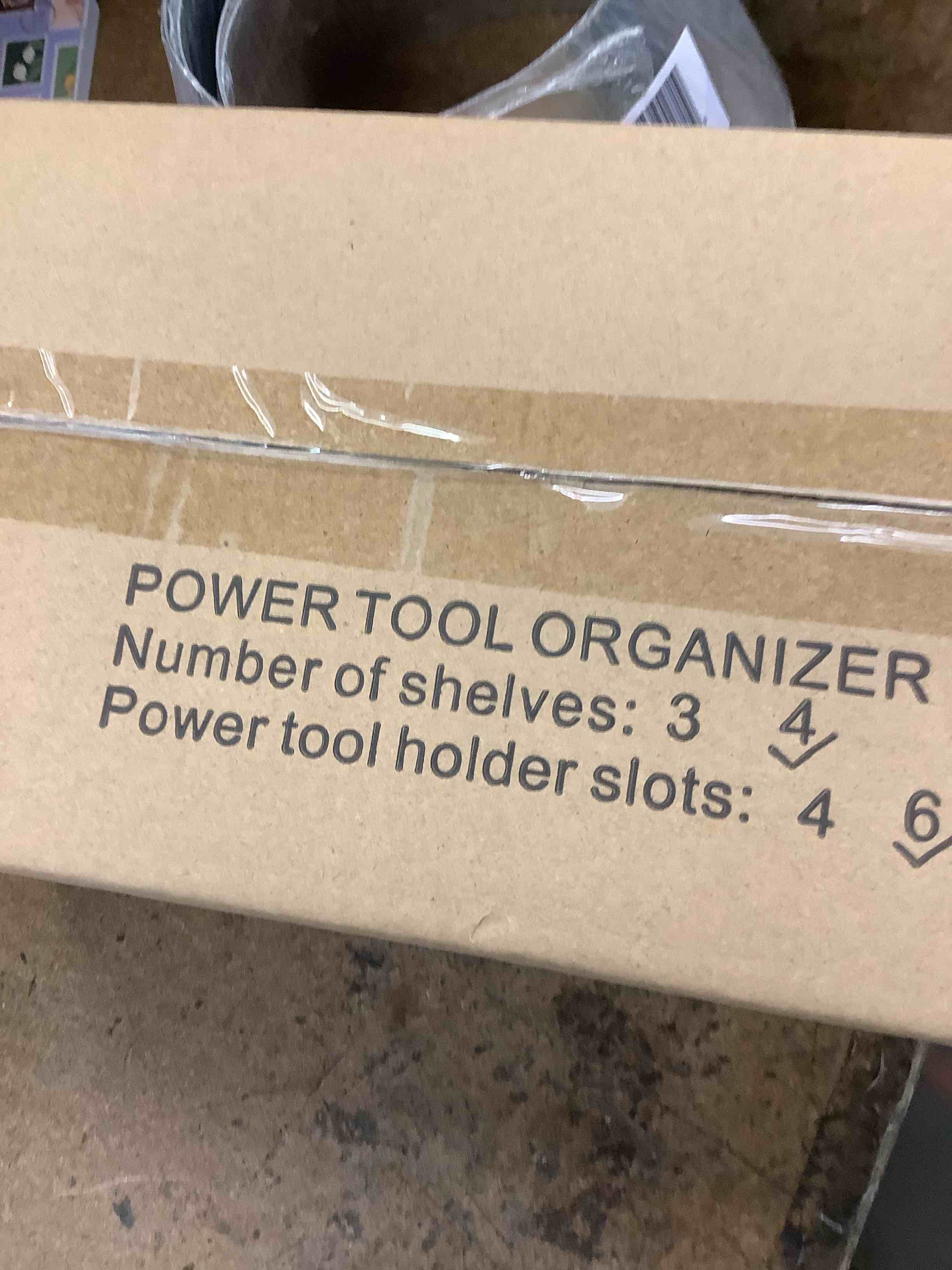 power tool organizer